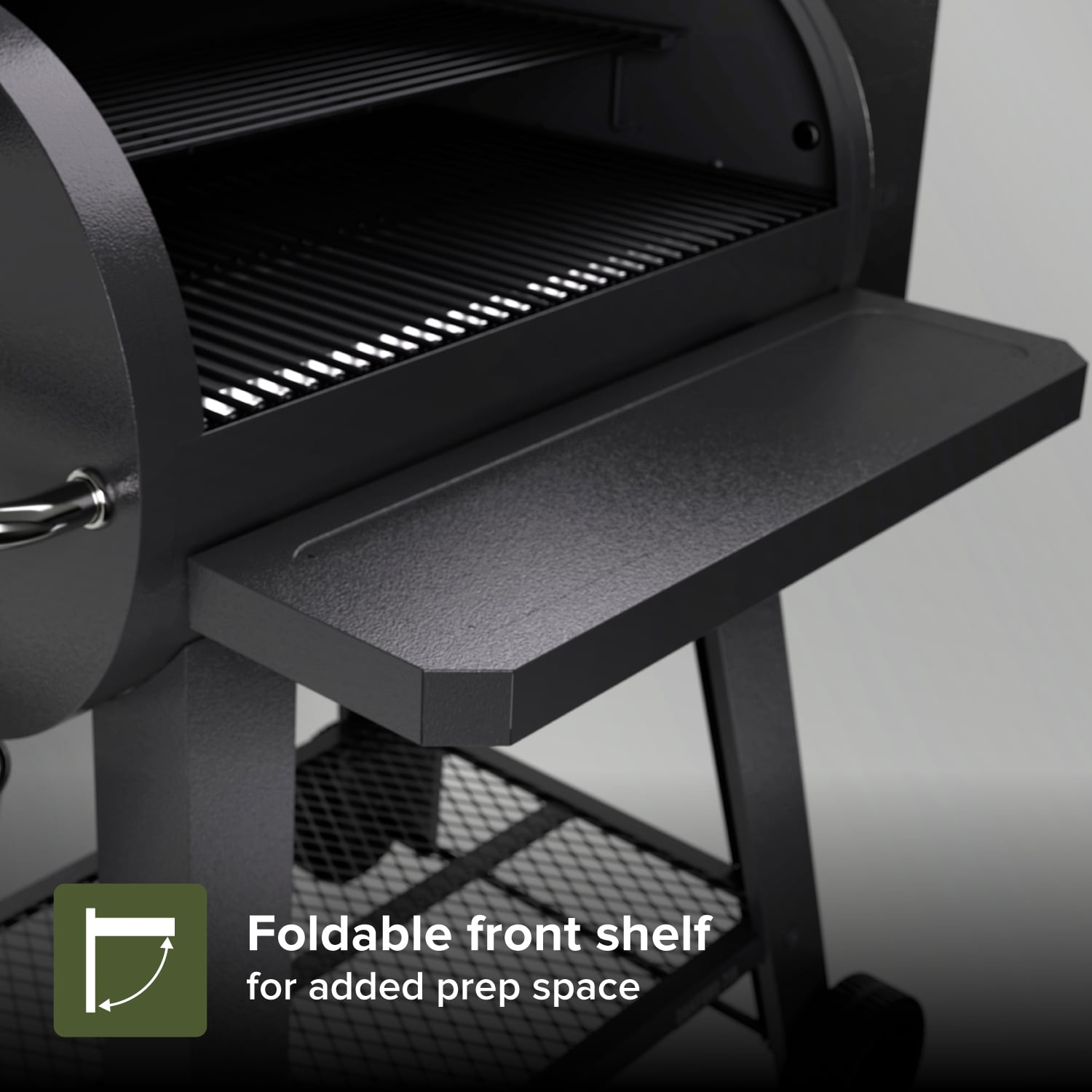 Nexgrill Oakford 715 Wood Pellet Grill and Smoker with Bluetooth Connectivity (Grey, 715 sq in) i0no4