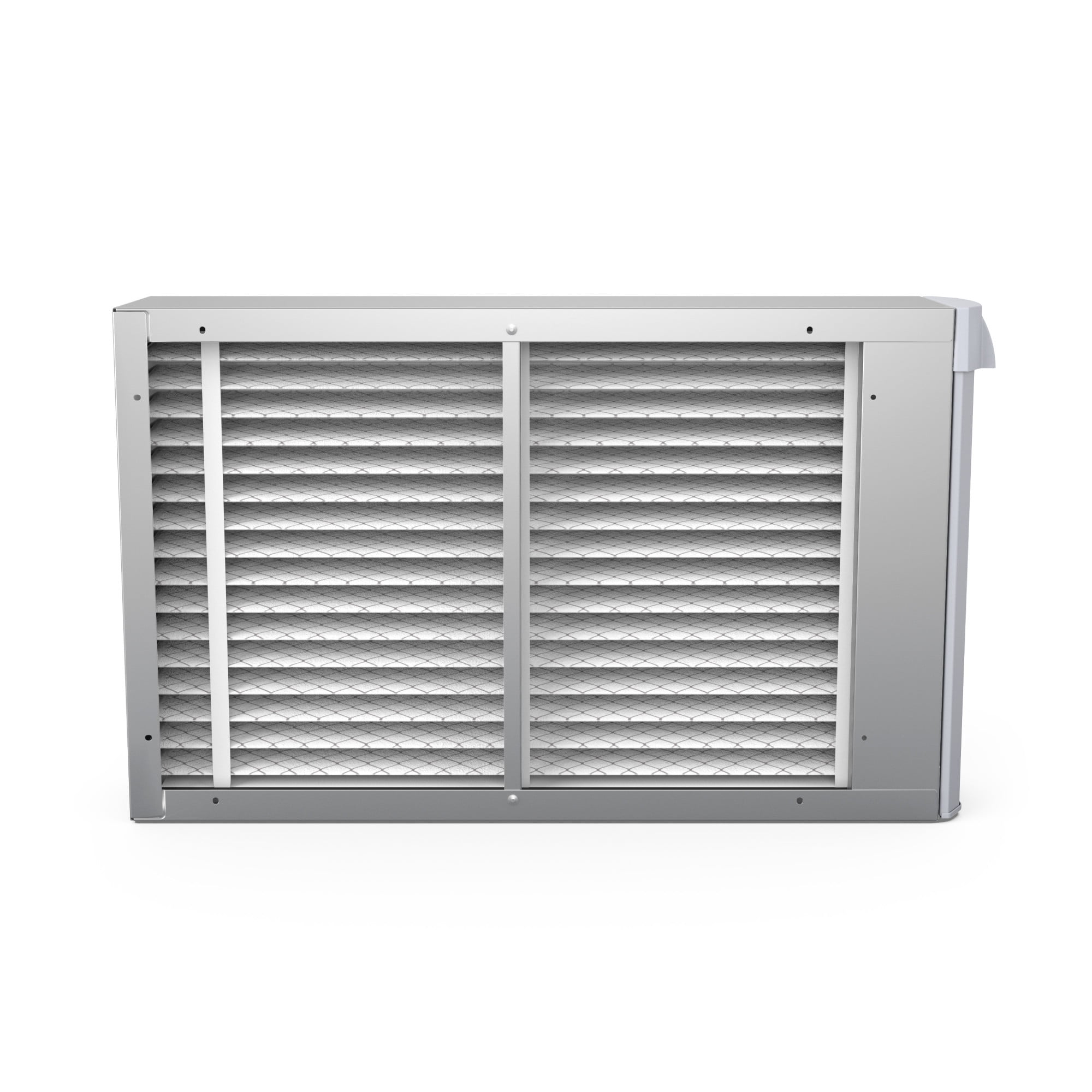 Aprilaire 1410 Whole House Air Cleaner Media Filtration System (Silver, 28.06 in x 6.75 in x 17.75 in) 9gs38