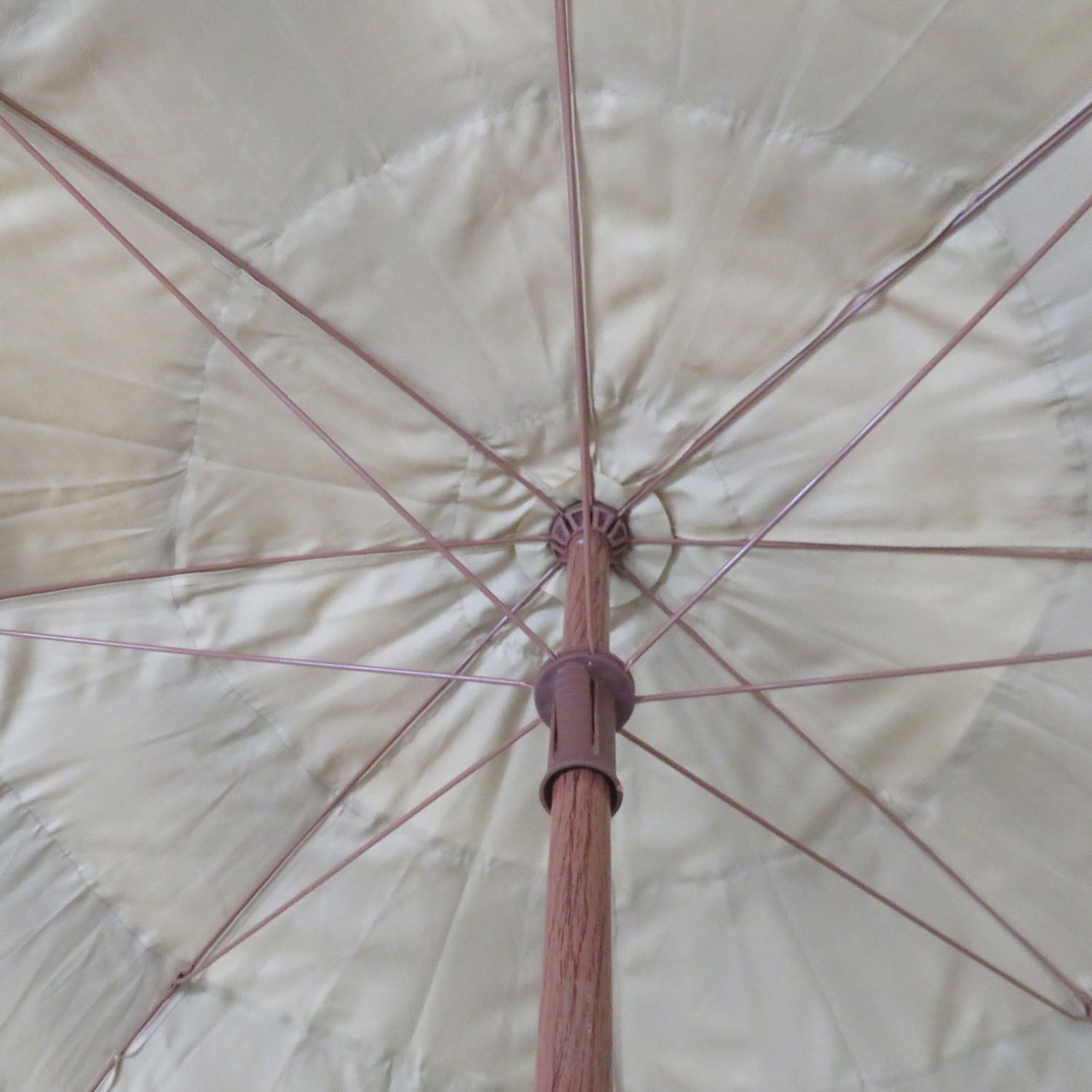 Mainstays Thatched Tiki Beach Umbrella with Sand Anchor (Brown, 6 ft, 2 Pack) zhxfh