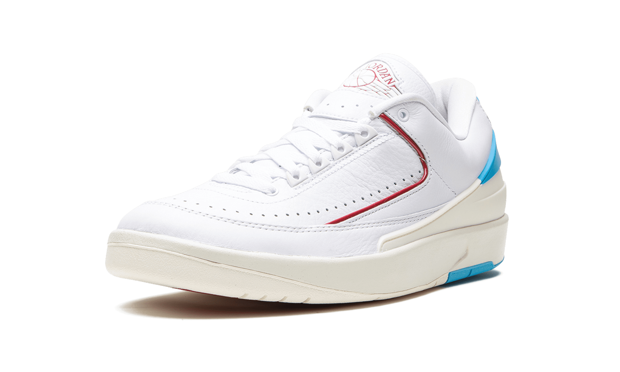 Jordan 2 Retro Womens NC to Chi Basketball Shoes (White, 8 US) vk4pa