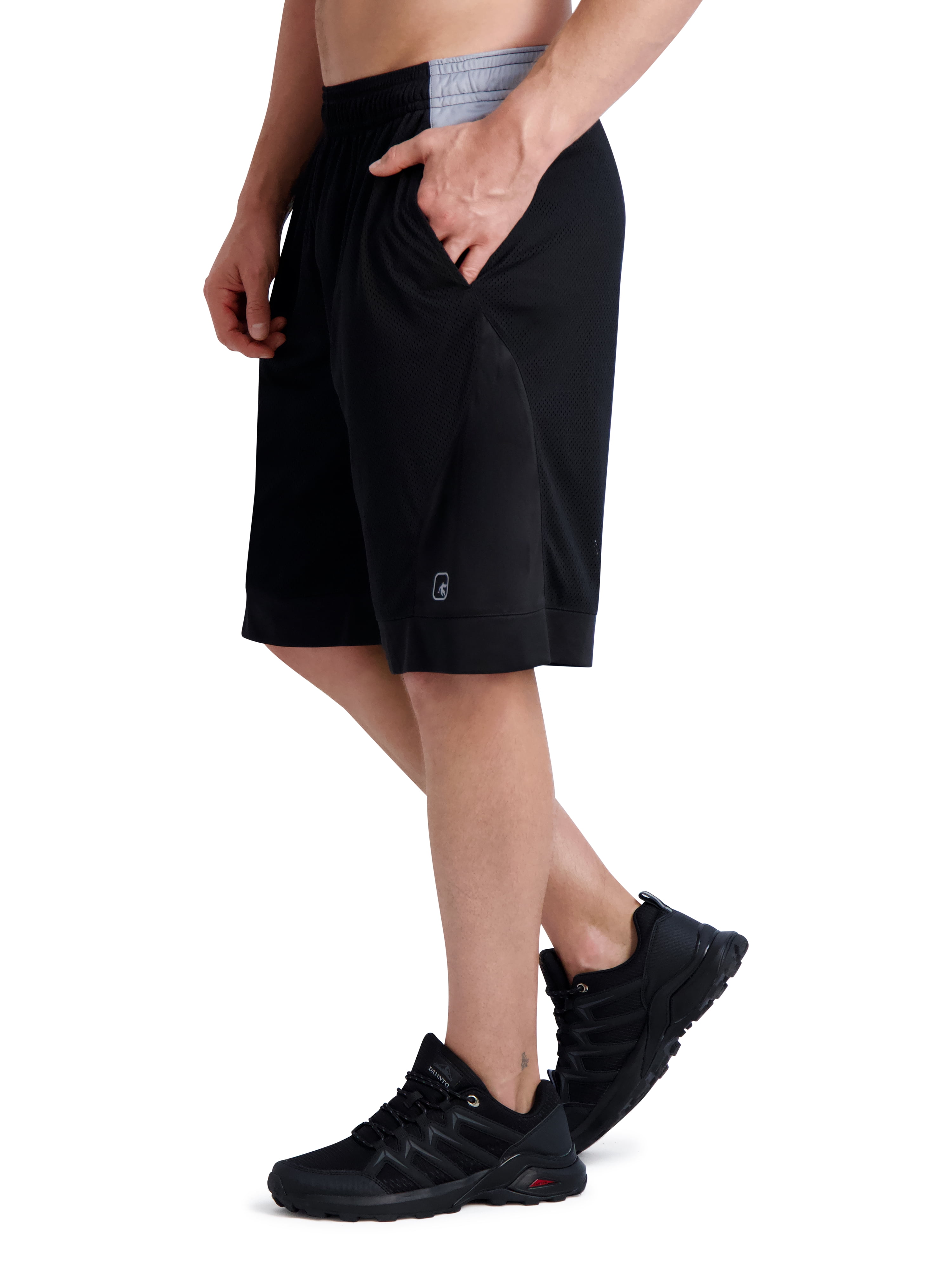 AND1 Men's Pass Fake Basketball Shorts (Black, S-5XL) f48ar