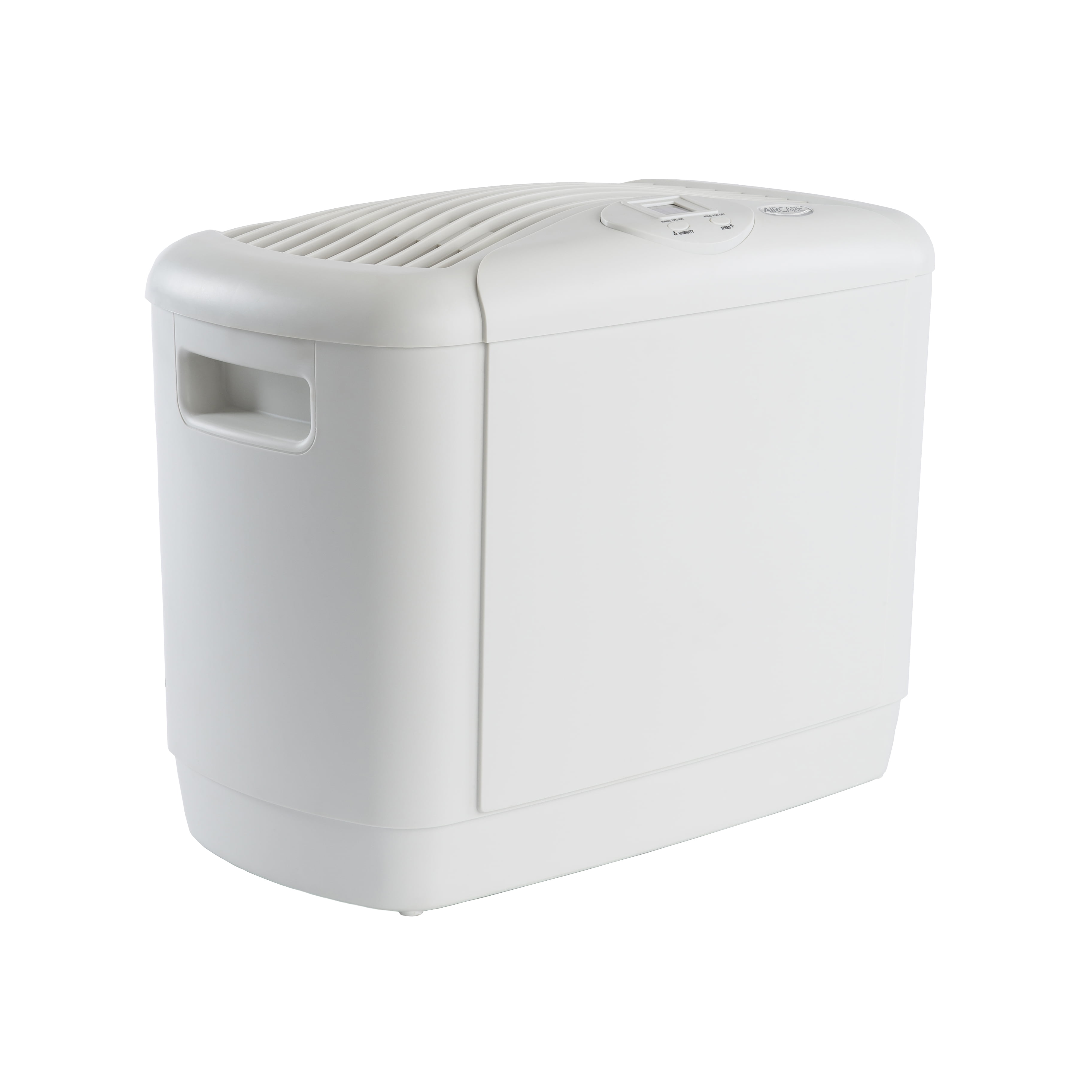 Hmdfr Console Evaporative Humidifier for Large Rooms with Digital Control (White, 3 gal) 3mjk1