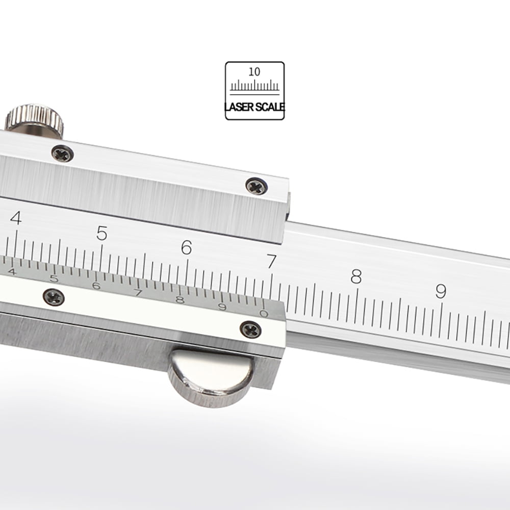Threns Stainless Steel Vernier Caliper, Precision Measuring Tool for DIY and Jewelry Making (6 in) xf0qf