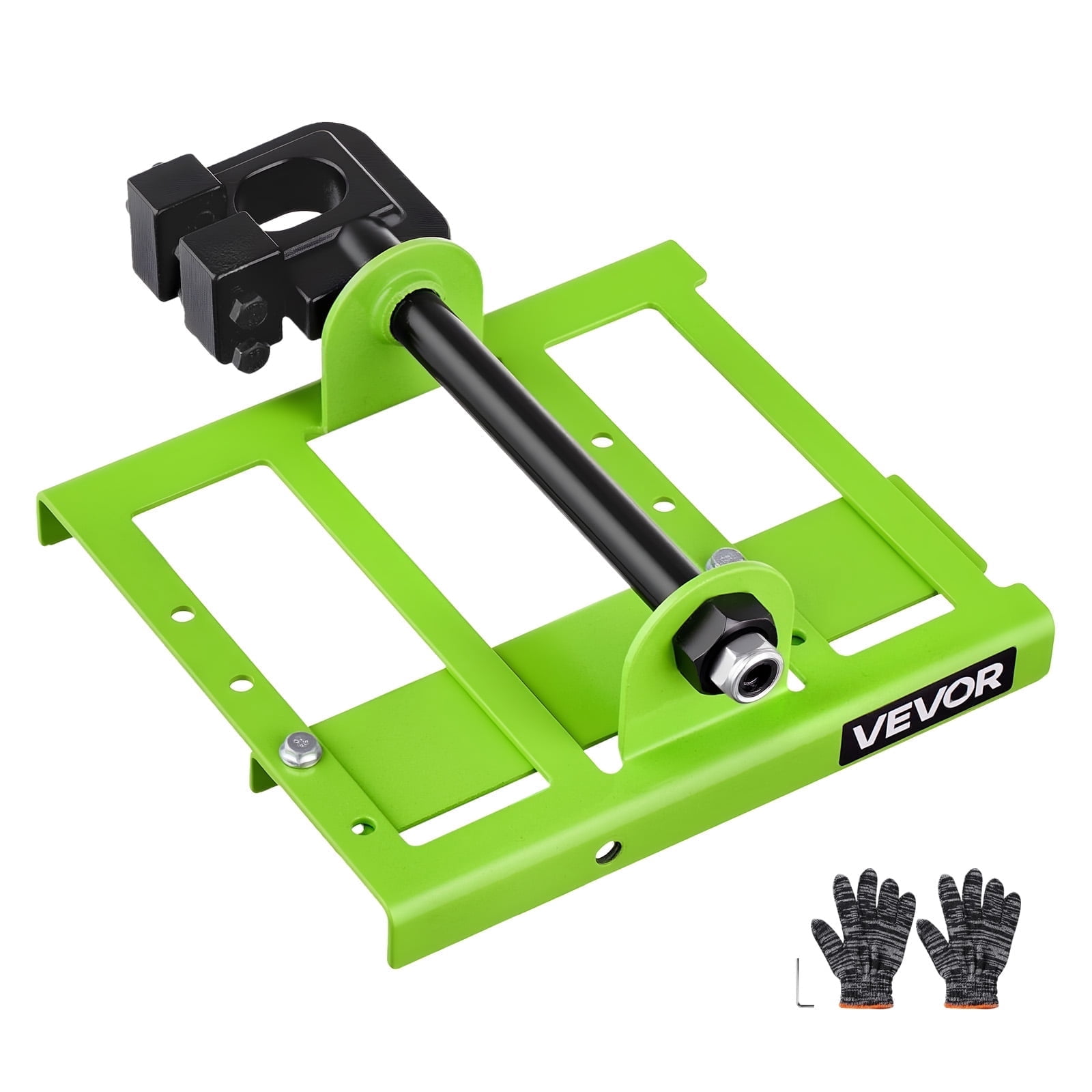 VEVOR Chainsaw Mill, Vertical Lumber Cutting Guide, Adjustable Timber Attachment for Woodworking (Green, 2-6 in Width) rq9tp