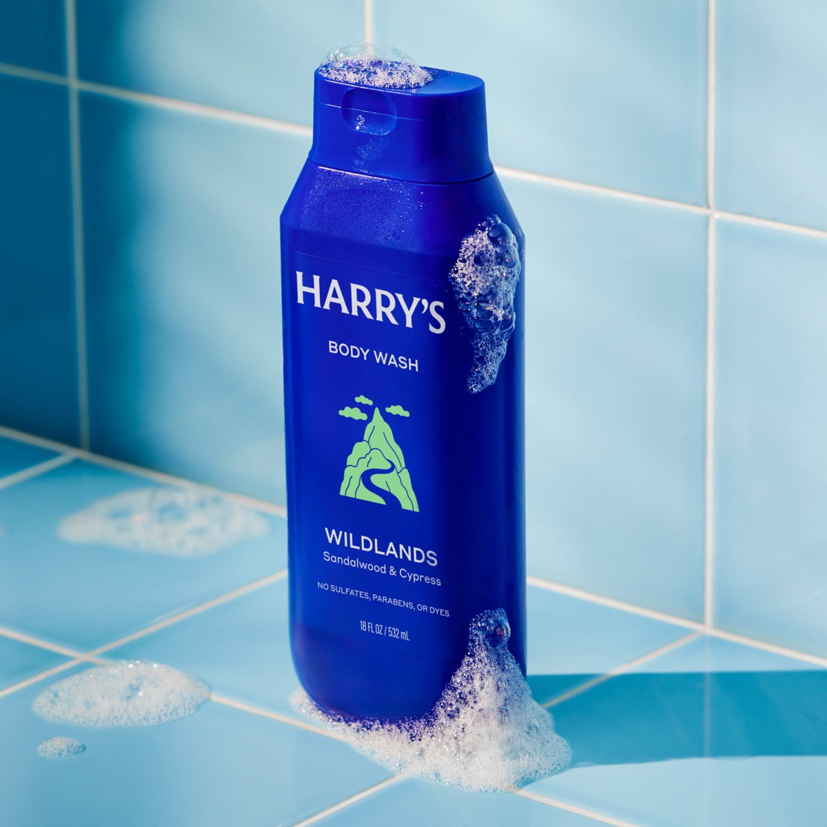 Harry's Men's Cleansing Body Wash, Wildlands Scent, Moisturizing Formula (18 fl oz) srnbi