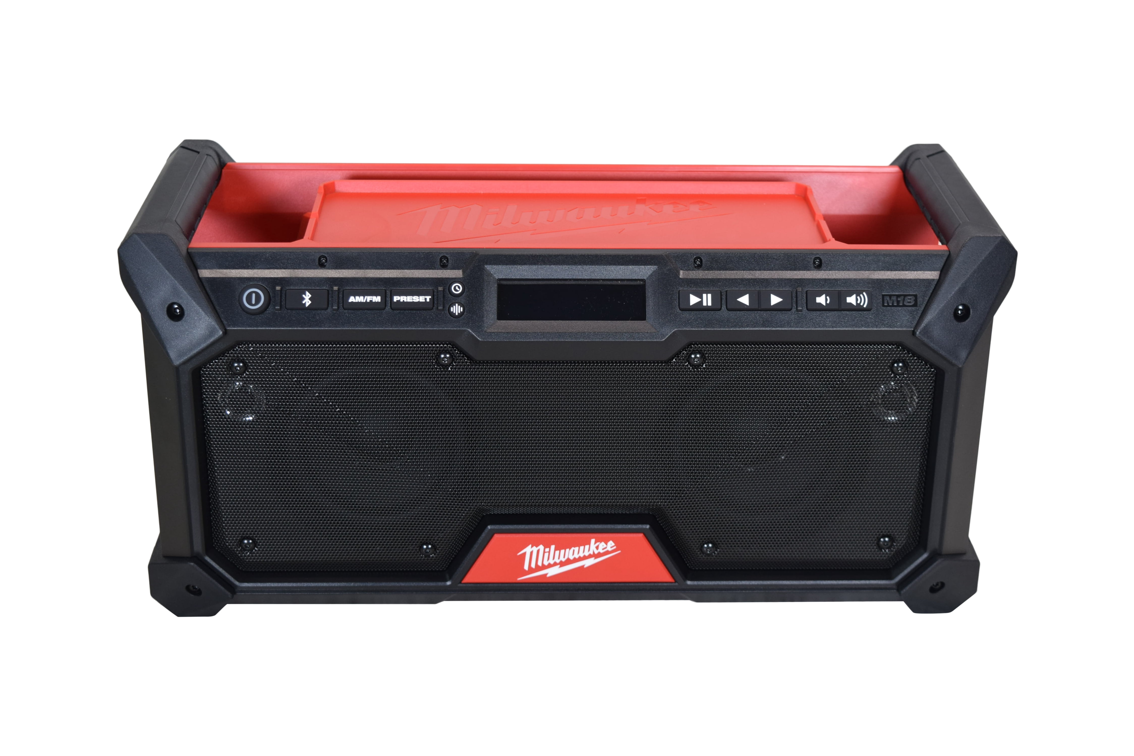 Milwaukee 2952-20 18V Cordless Bluetooth Jobsite Radio (Red, Tool Only) vil51