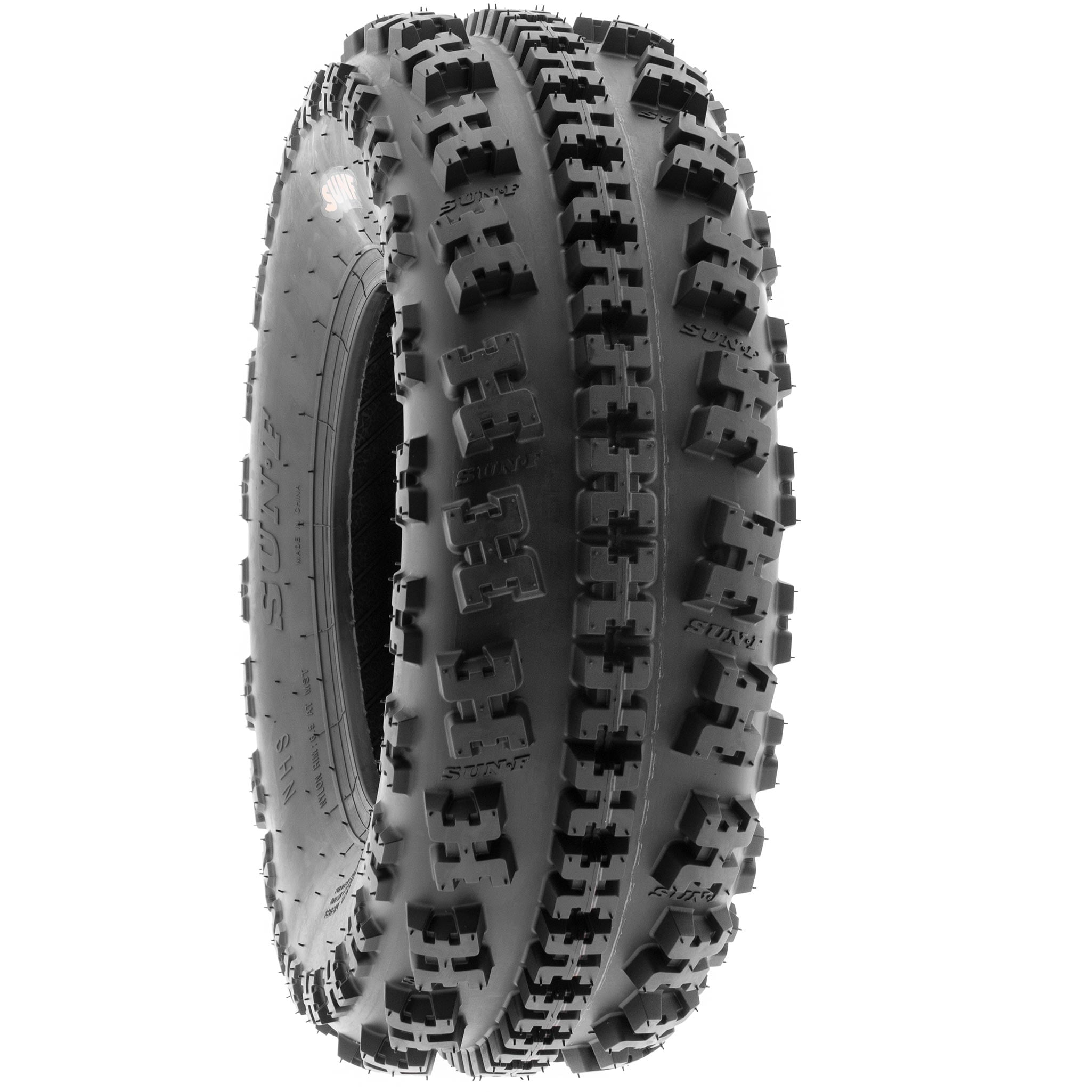 SUNF A027 All-Terrain Sport ATV Quad Tires (Set of 4, 23x7-10 & 18x10.5-8, 6-Ply) u3z99
