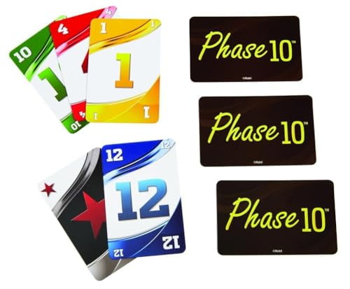 Mattel Games Phase 10 Card Game Strategy Matching Activity (2-6 Players) iojnb