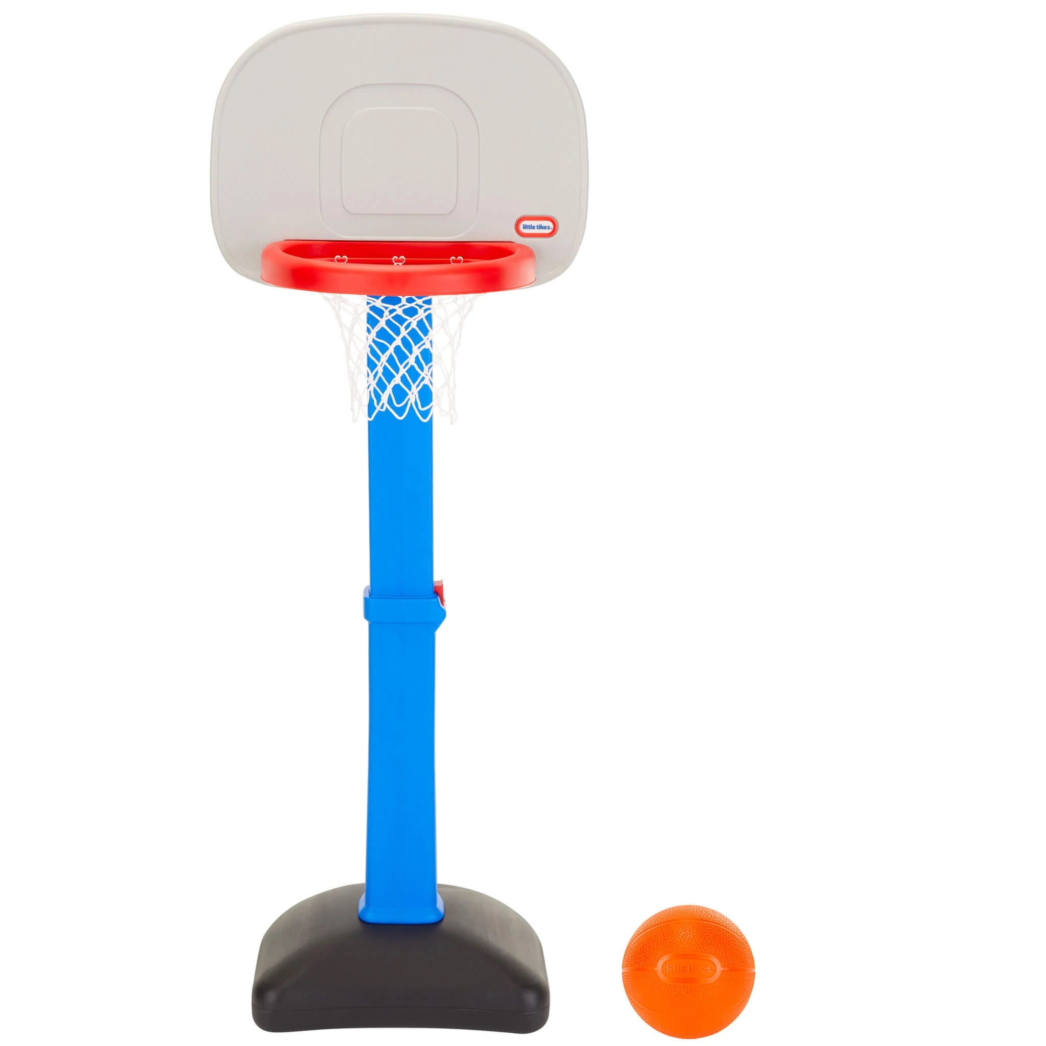 Little Tikes TotSports Easy Score Adjustable Basketball Hoop (Red, 2.5 ft to 4 ft) hp75m