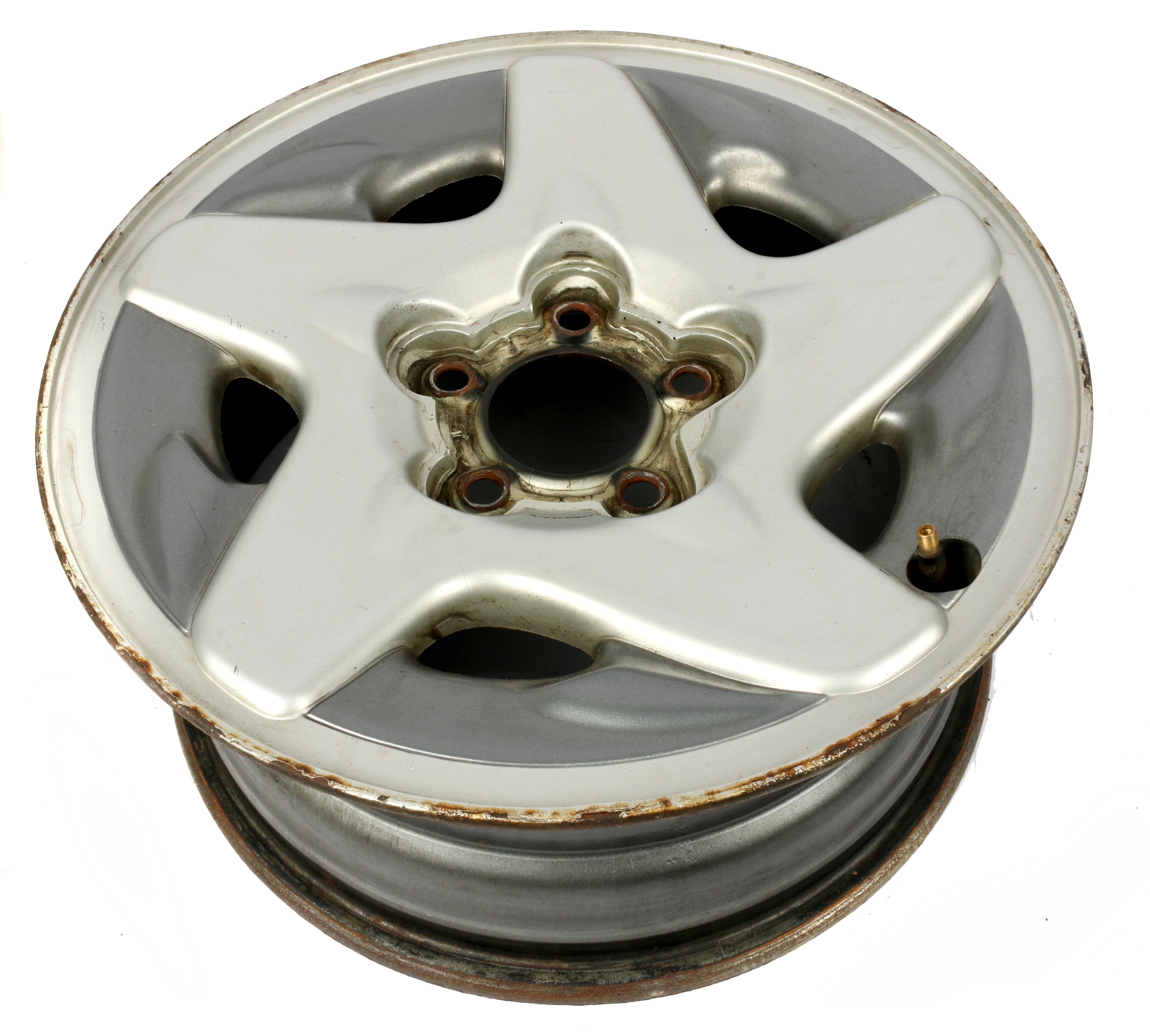 Dodge Intrepid Steel Wheel Rim 16 x 7 in 5 Lug Replacement (Silver, 16 in) upom2