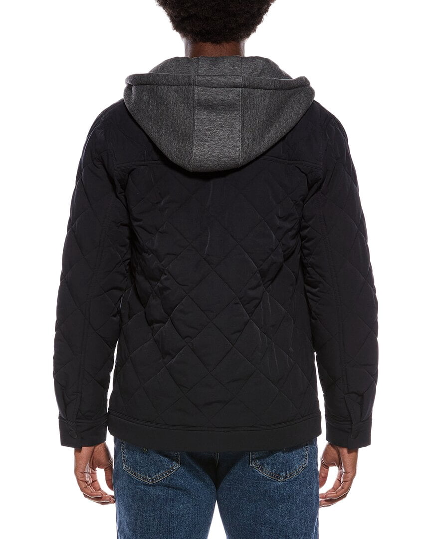 TravisMathew Men's Wave Quilted Jacket (Black, Medium) sp0ds