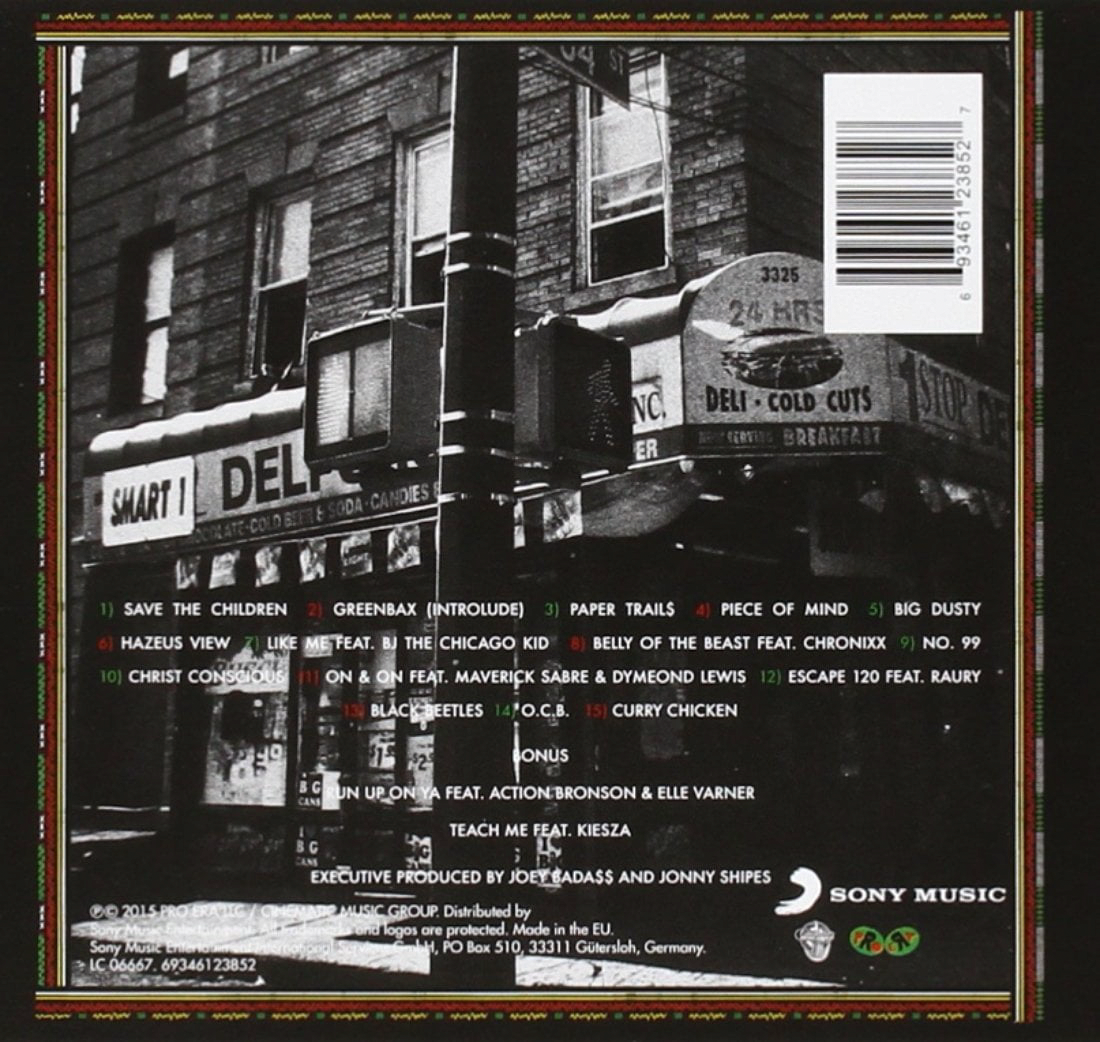 Cinematic Music Joey Badass B4.Da.Ss Audio CD (Standard Edition) cejlw