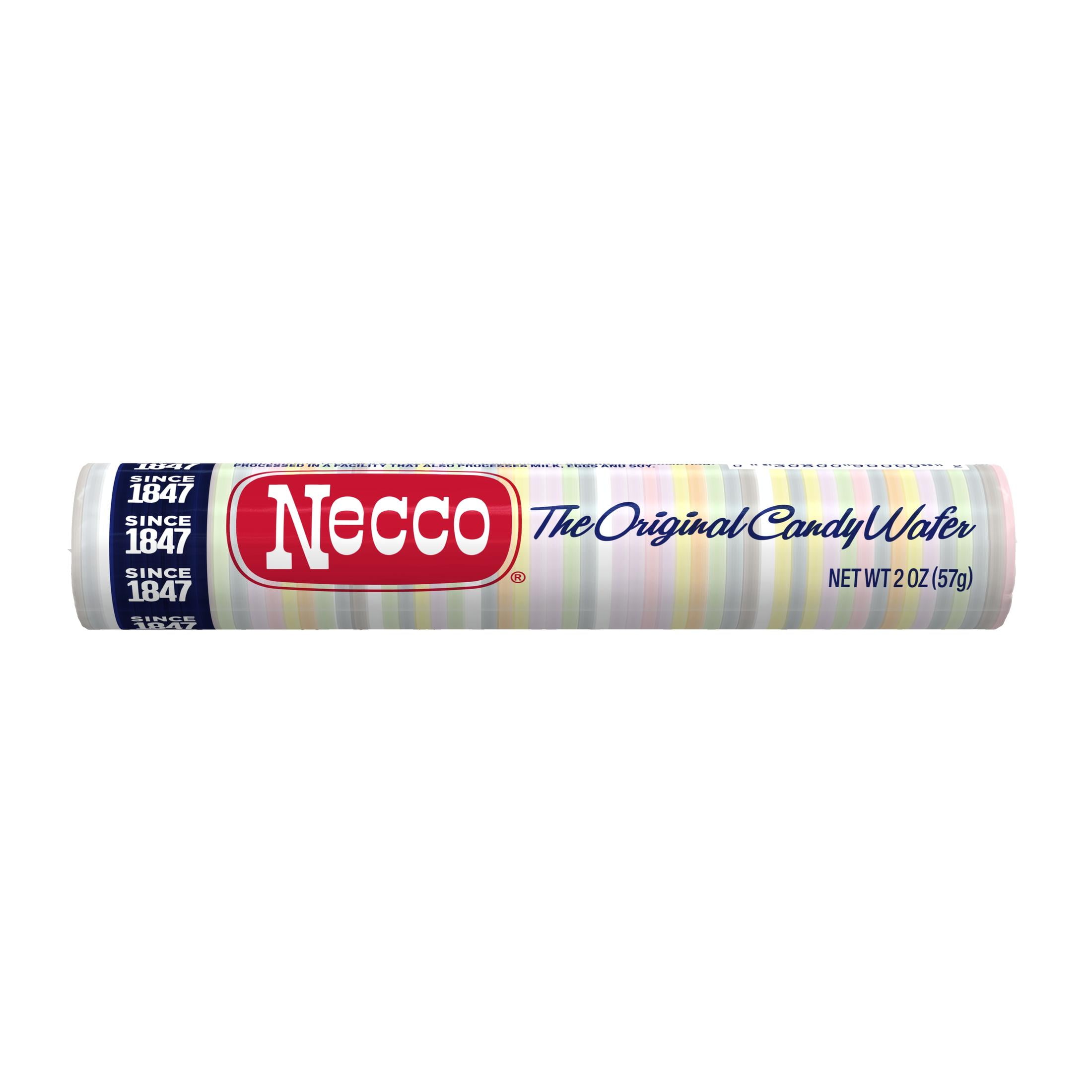 Necco Wafers Original Assorted Flavors Hard Candy (Assorted, 2 oz) 9d0t3