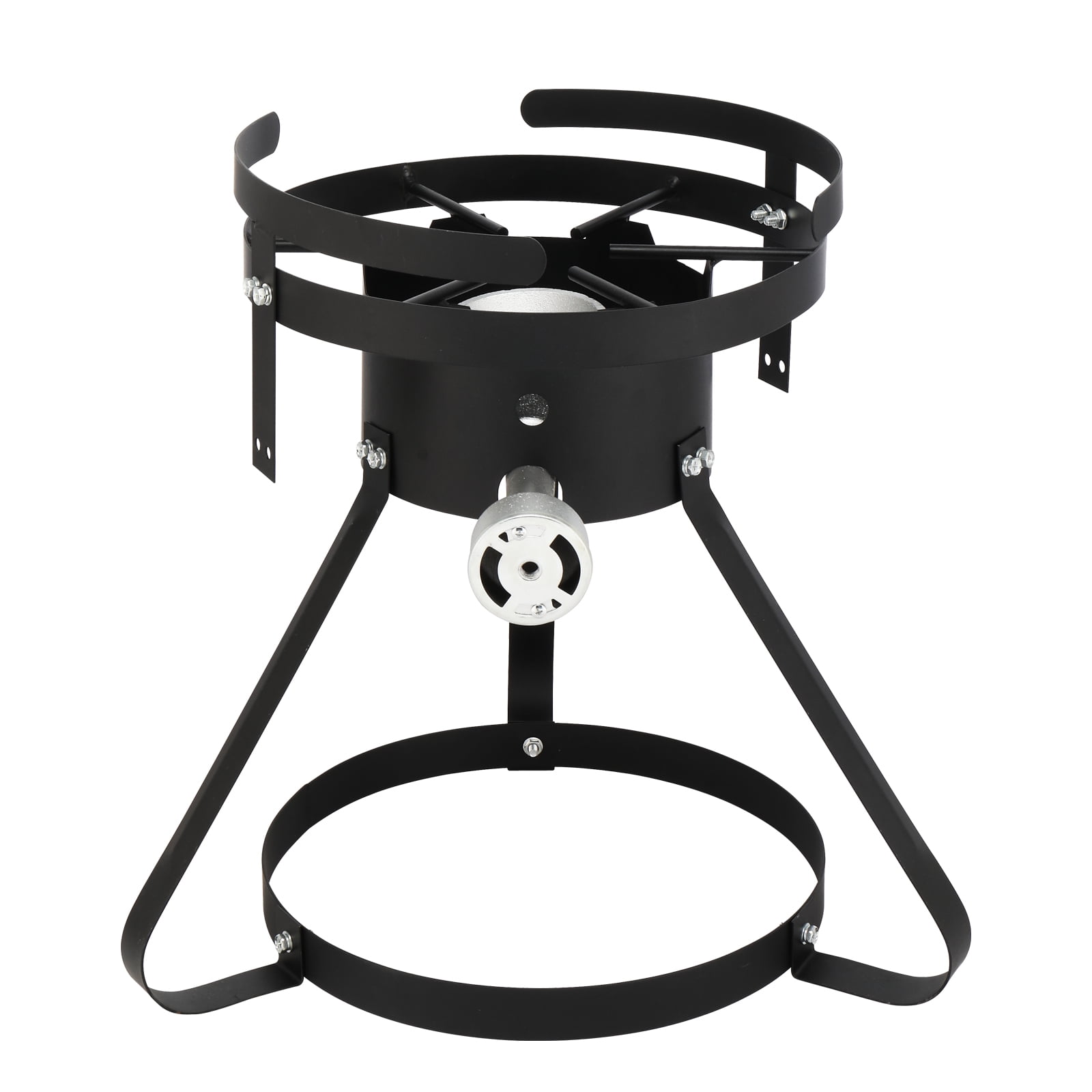EDOEMSE 4-Piece Outdoor Cooking Set, Heavy-Duty Gas Fryer with 30QT Turkey Pot and 10QT Fish Pot (13x32 in) d2hmh
