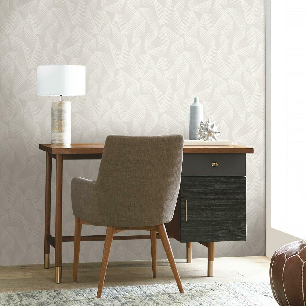 RoomMates Acceleration Peel and Stick Wallpaper (Grey, 20.5 in x 16.5 ft) m2t8m