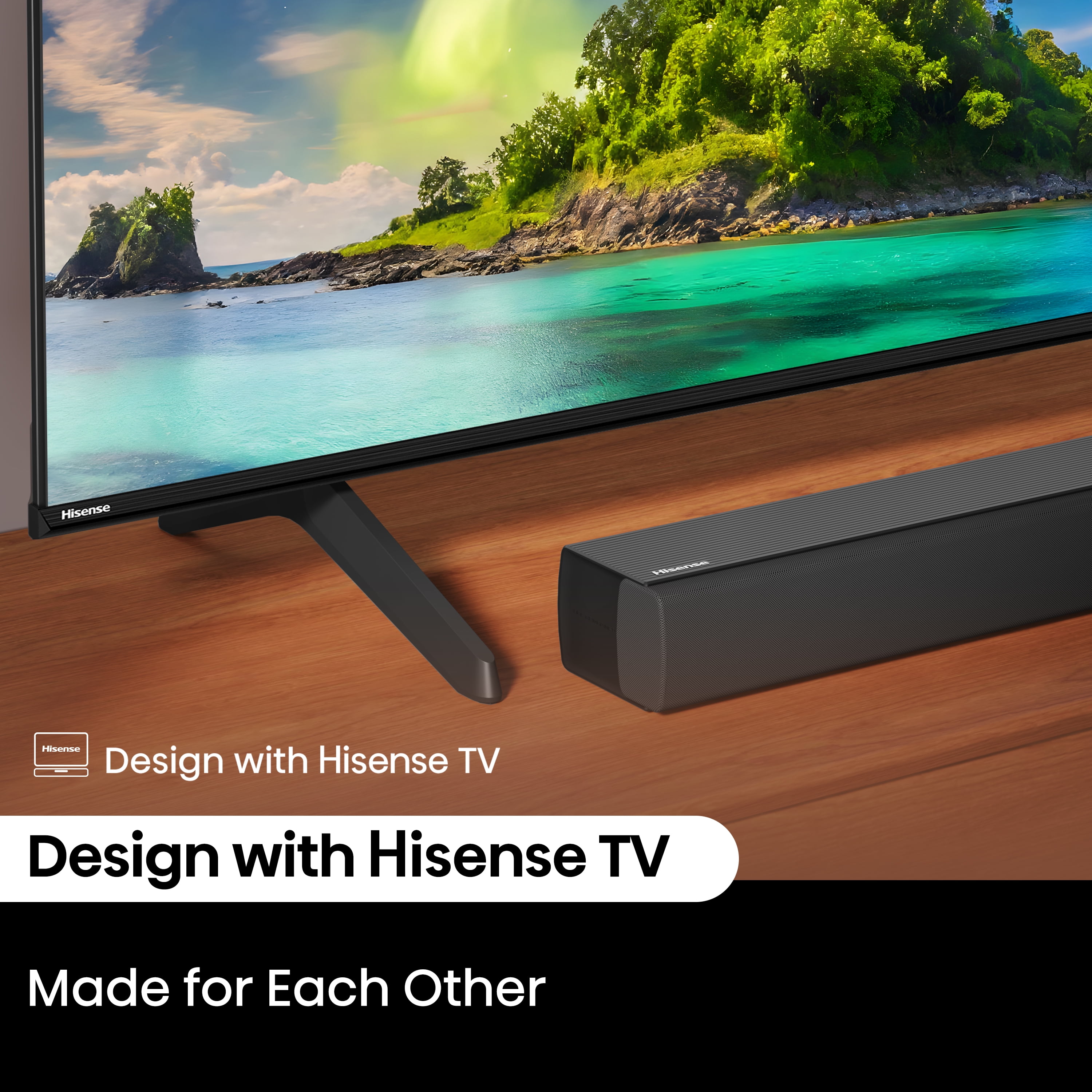 Hisense R651 5.1 Channel 510W Soundbar System with Wireless Subwoofer and Rear Speakers (Black) vs1eh