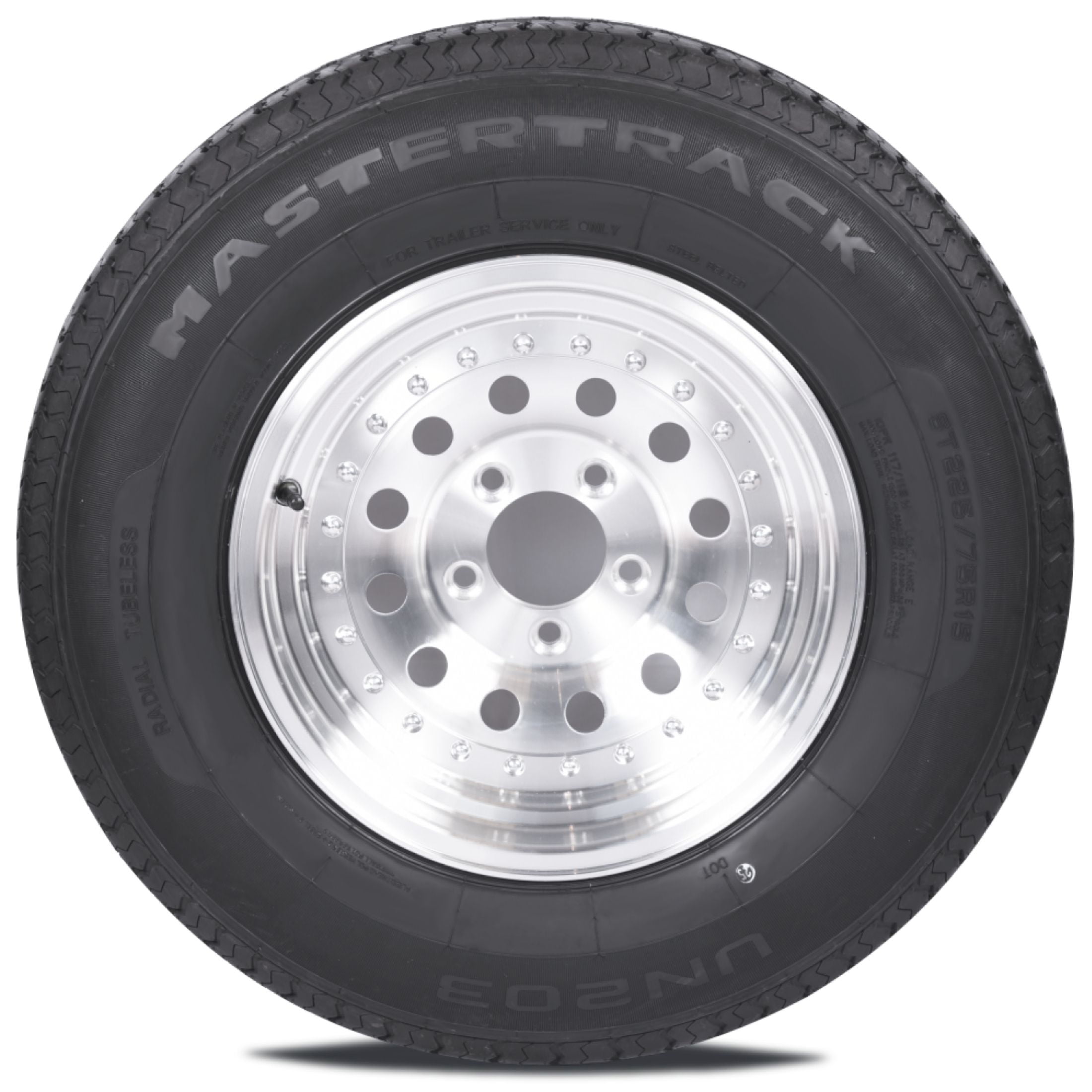 Mastertrack UN203 Radial Trailer Tire (ST235/85R16, 12 Ply, Load Range F) 8yw9w
