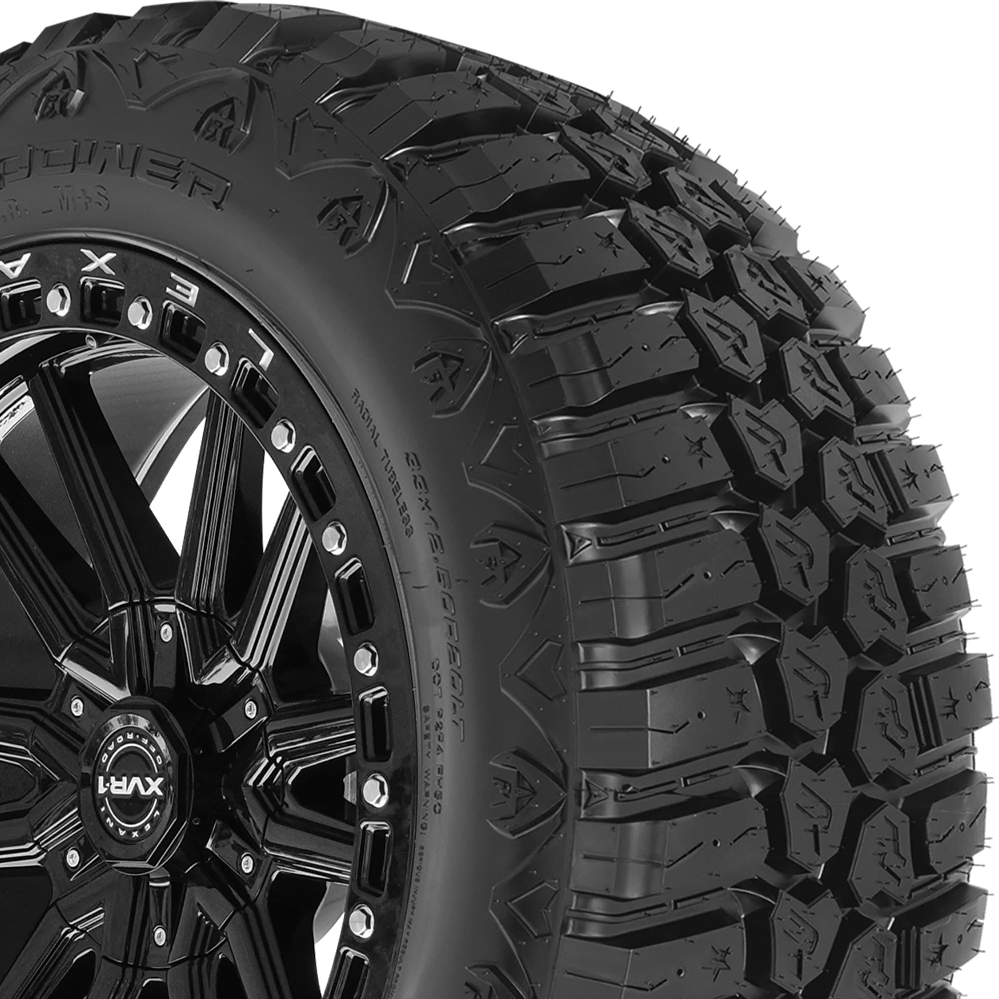RBP Repulsor X/T RX Rugged Terrain Light Truck Tire (Black Sidewall, LT32X11.50R15) eo5g1