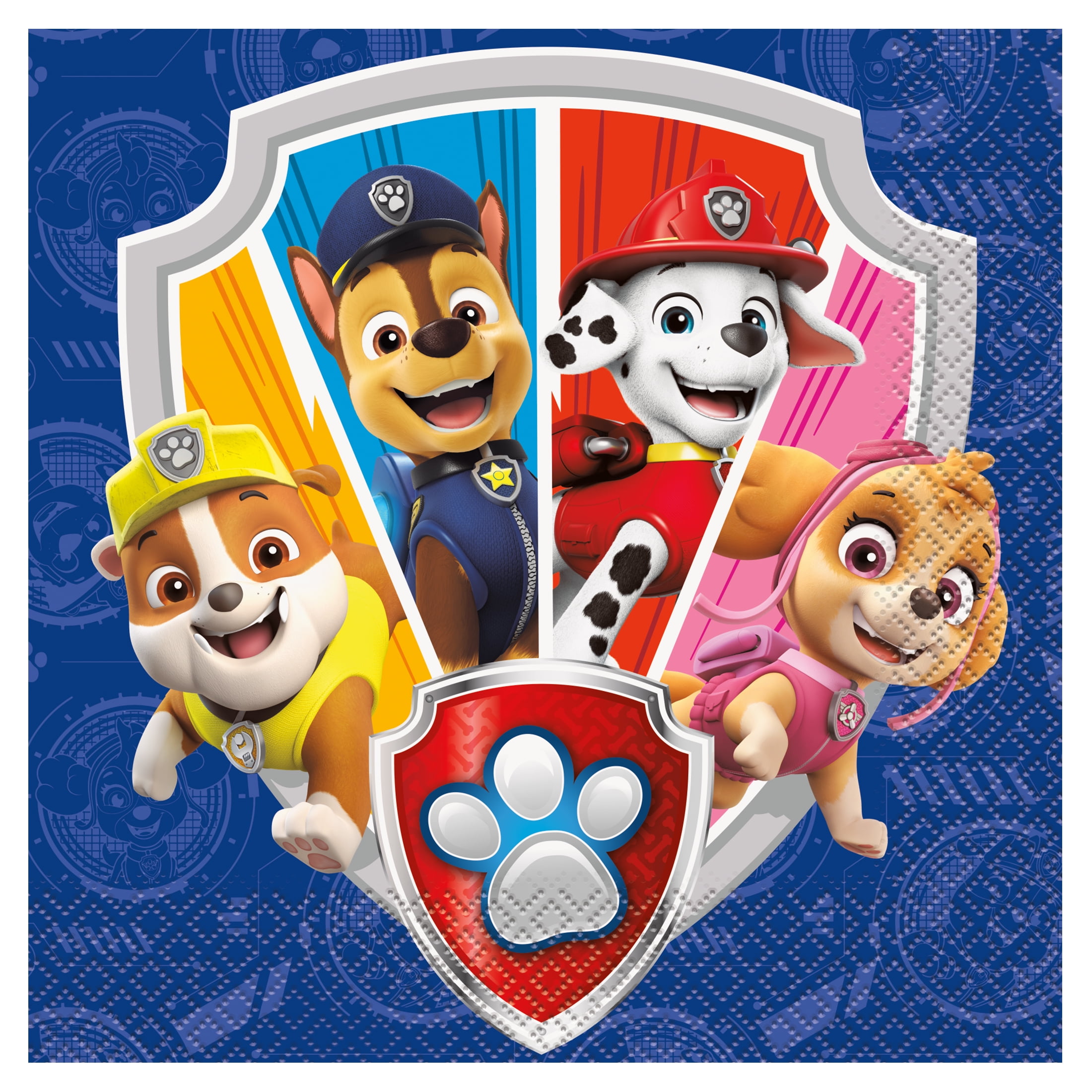 PAW Patrol Lunch Napkins (Multicolor, 16 Count) eyb5m