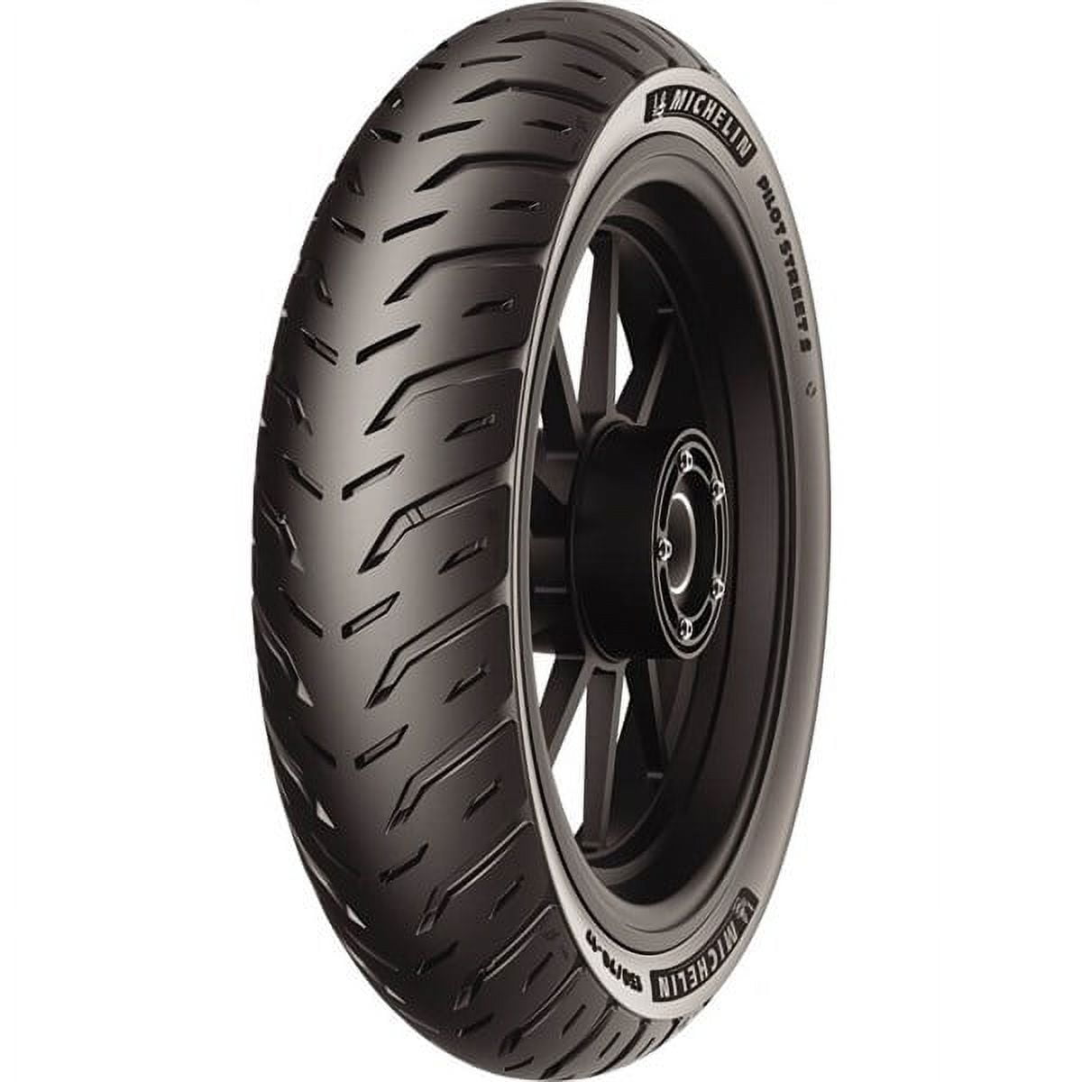 Michelin Pilot Street 2 Motorcycle Tire (Black, 70/90-17) k8vmk