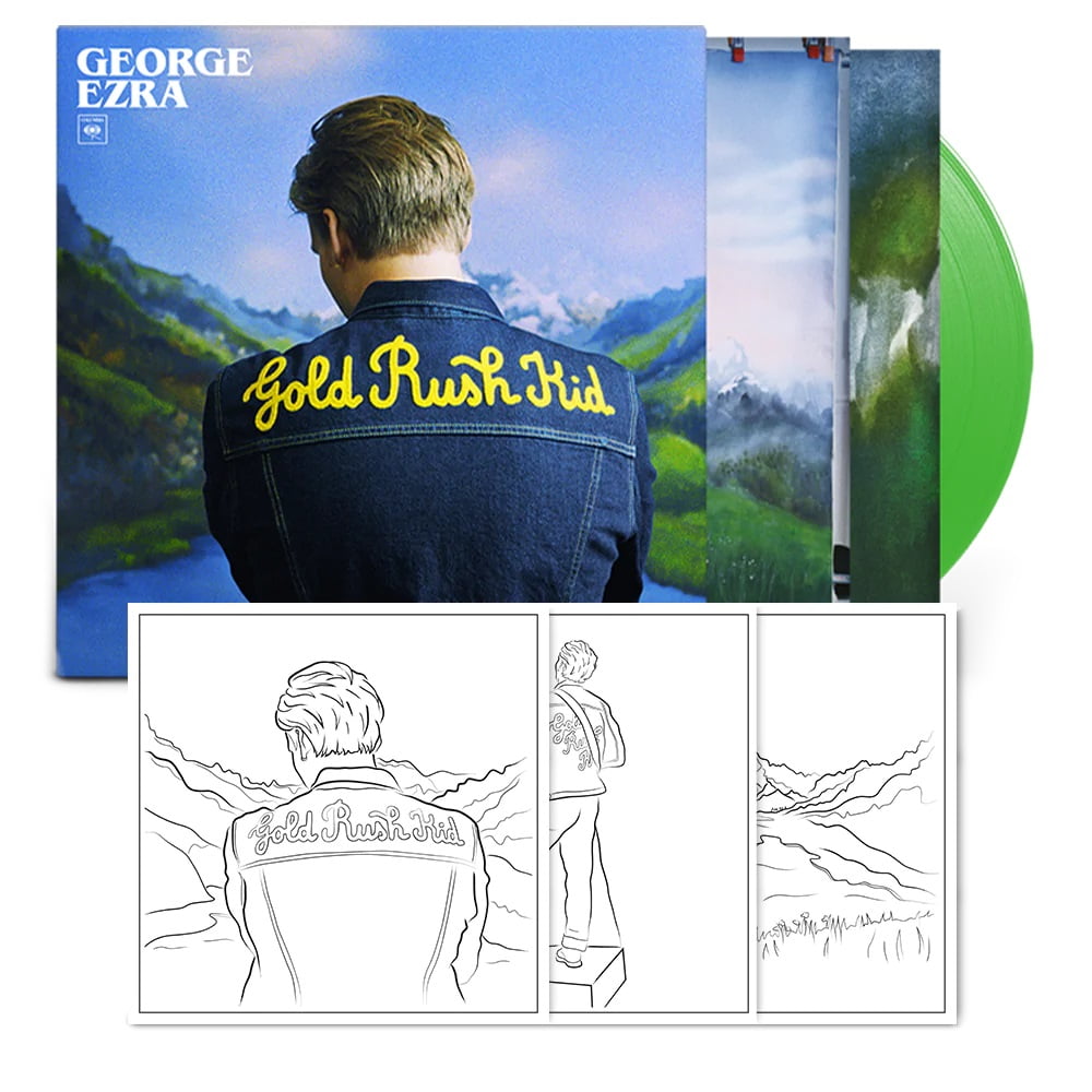 George Ezra Gold Rush Kid Spotify Exclusive Vinyl LP Record (Green, 12 in) d4795