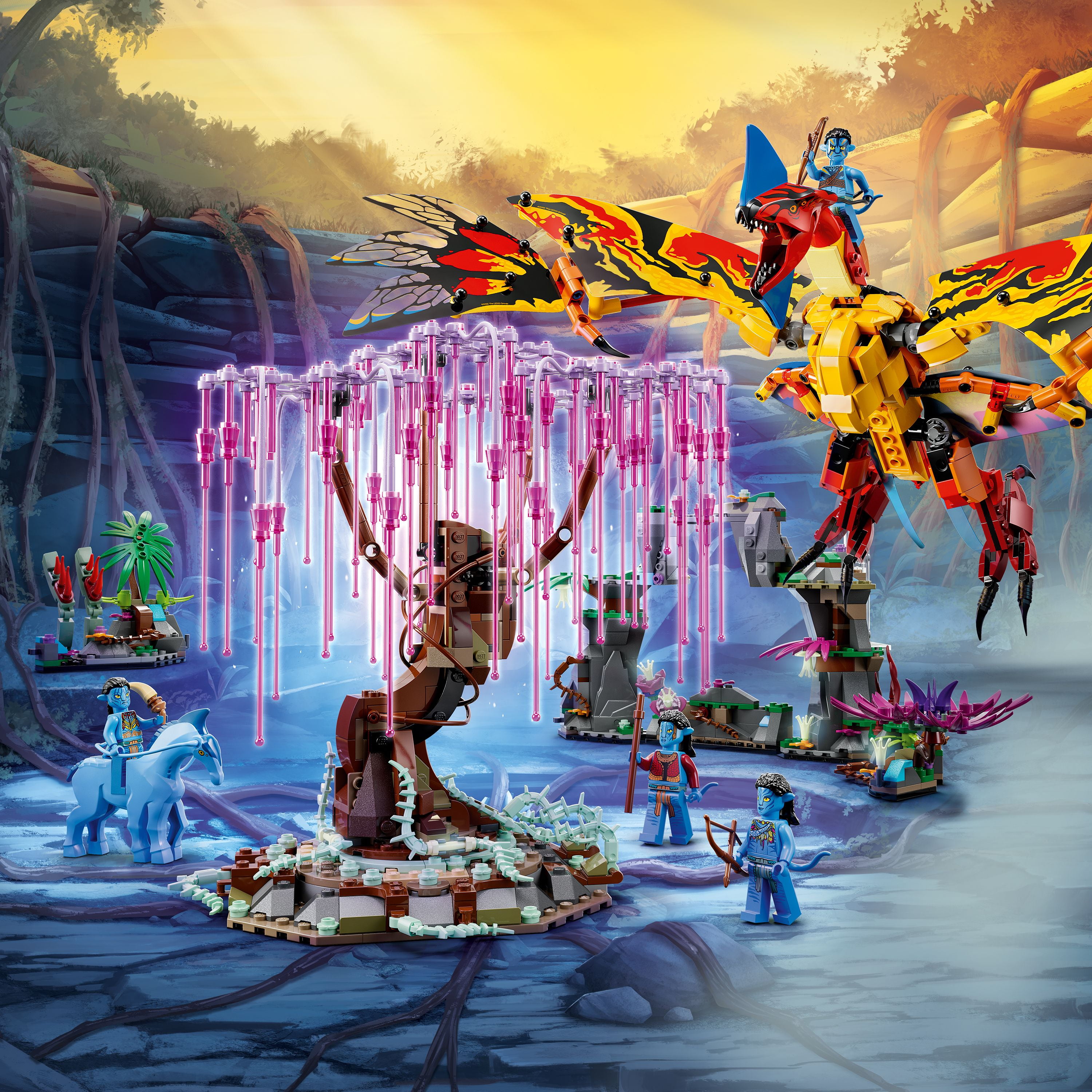 LEGO Avatar Toruk Makto & Tree of Souls 75574 Building Set (1212 Pieces) 4oqzc