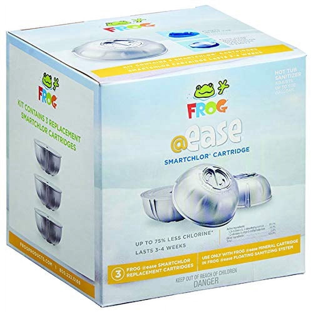 FROG @Ease SmartChlor Replacement Cartridge for Hot Tubs (3 Pack) 31kf0