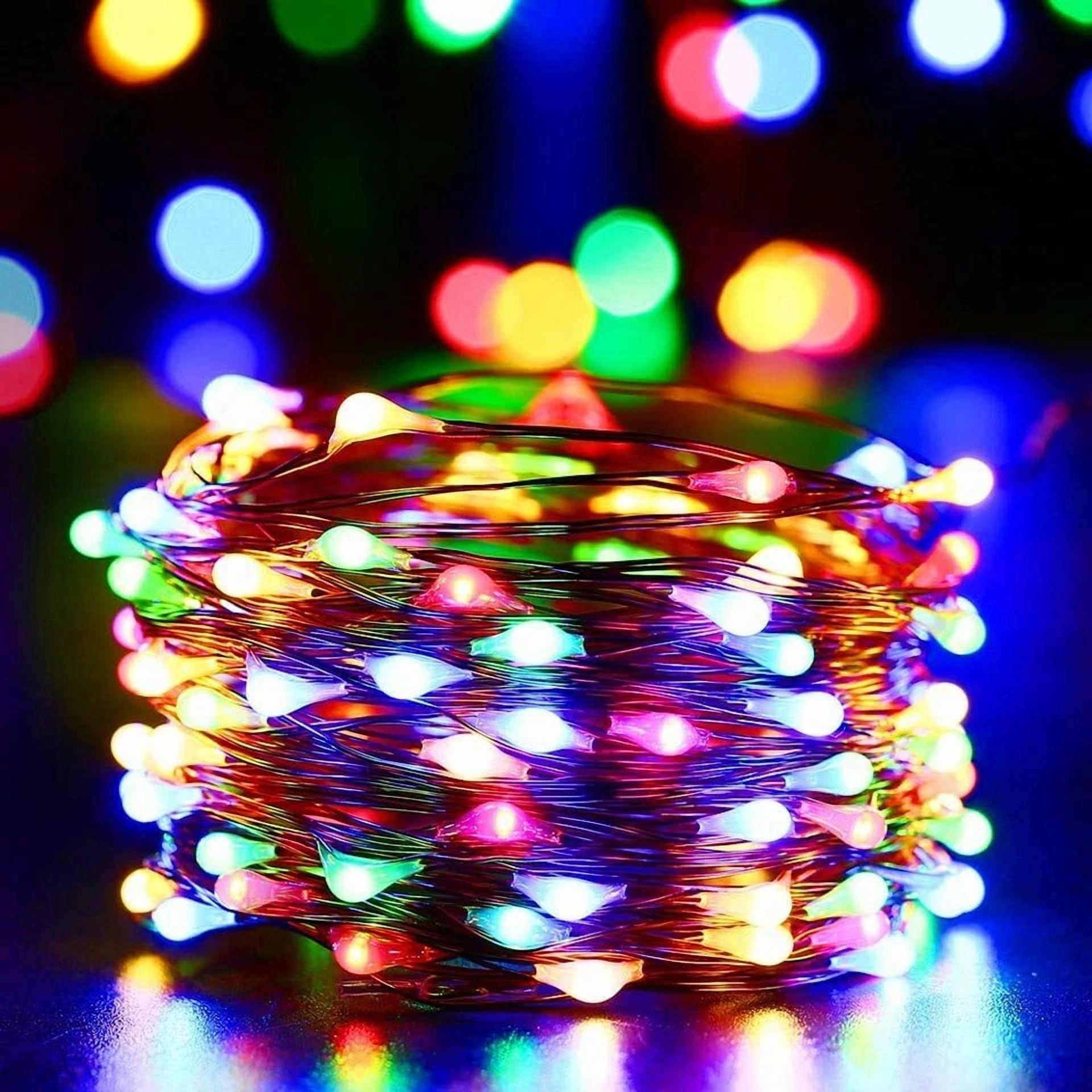 Purely Elizabeth Outdoor Solar LED String Lights Waterproof Garden Decor (Warm White, 20 ft) otffh
