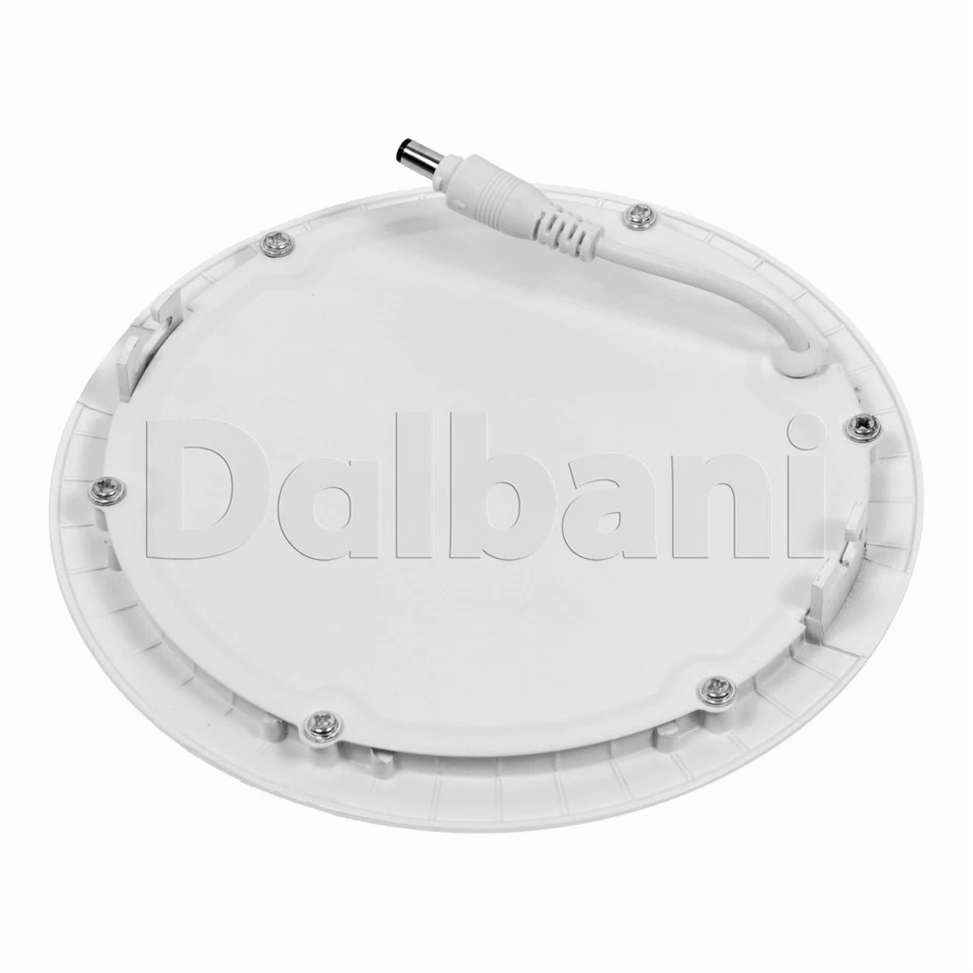 KLYNE 12W LED Recessed Round Ceiling Panel Light, 6000K Daylight White (6 in) kfhk6
