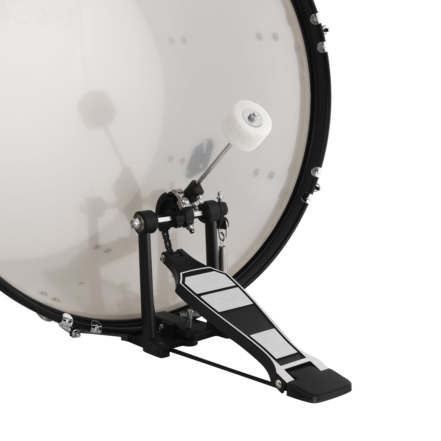 Eastar 5-Piece Full-Size Drum Set for Adults and Teens, Beginner Percussion Kit with Cymbals, Hardware, and Stool (Mirror Black, 22 in) f1qhk
