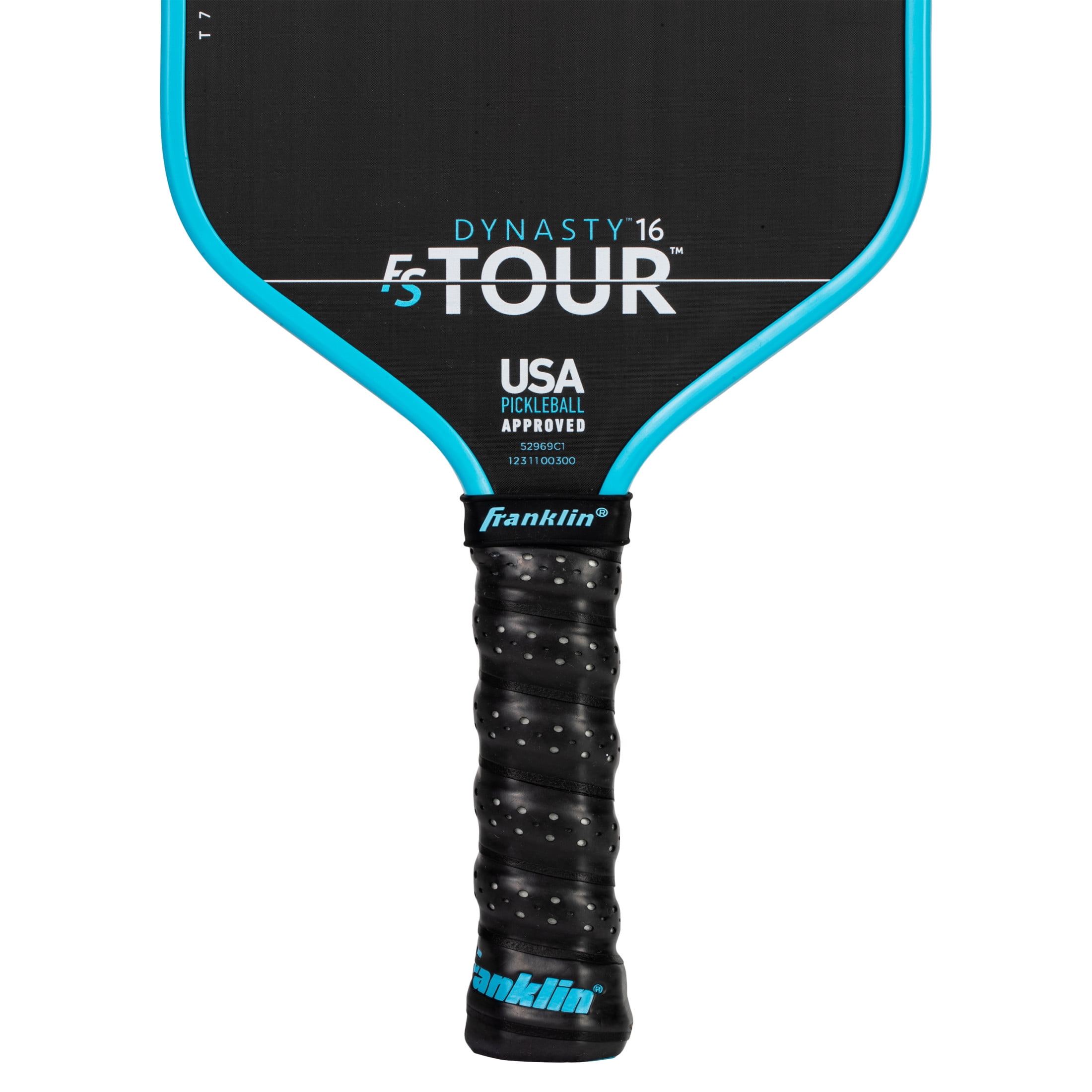 Franklin Sports FS Tour Series Carbon Fiber Pickleball Paddle (Blue, 8.8 oz) psgqa