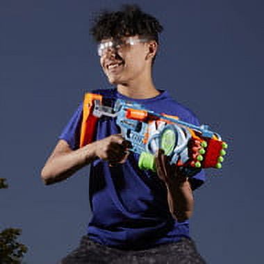 Nerf Elite 2.0 Flipshots Flip-16 Blaster with 16-Dart Capacity and Rotating Barrels (16 Darts) dfpkc