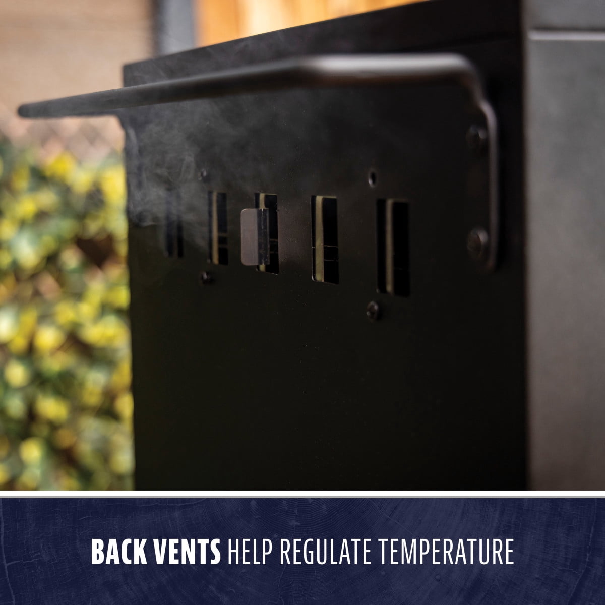 Pit Boss 30 in Gas Vertical Smoker with 983 sq in Cooking Surface (Black, 30 in) iym9h