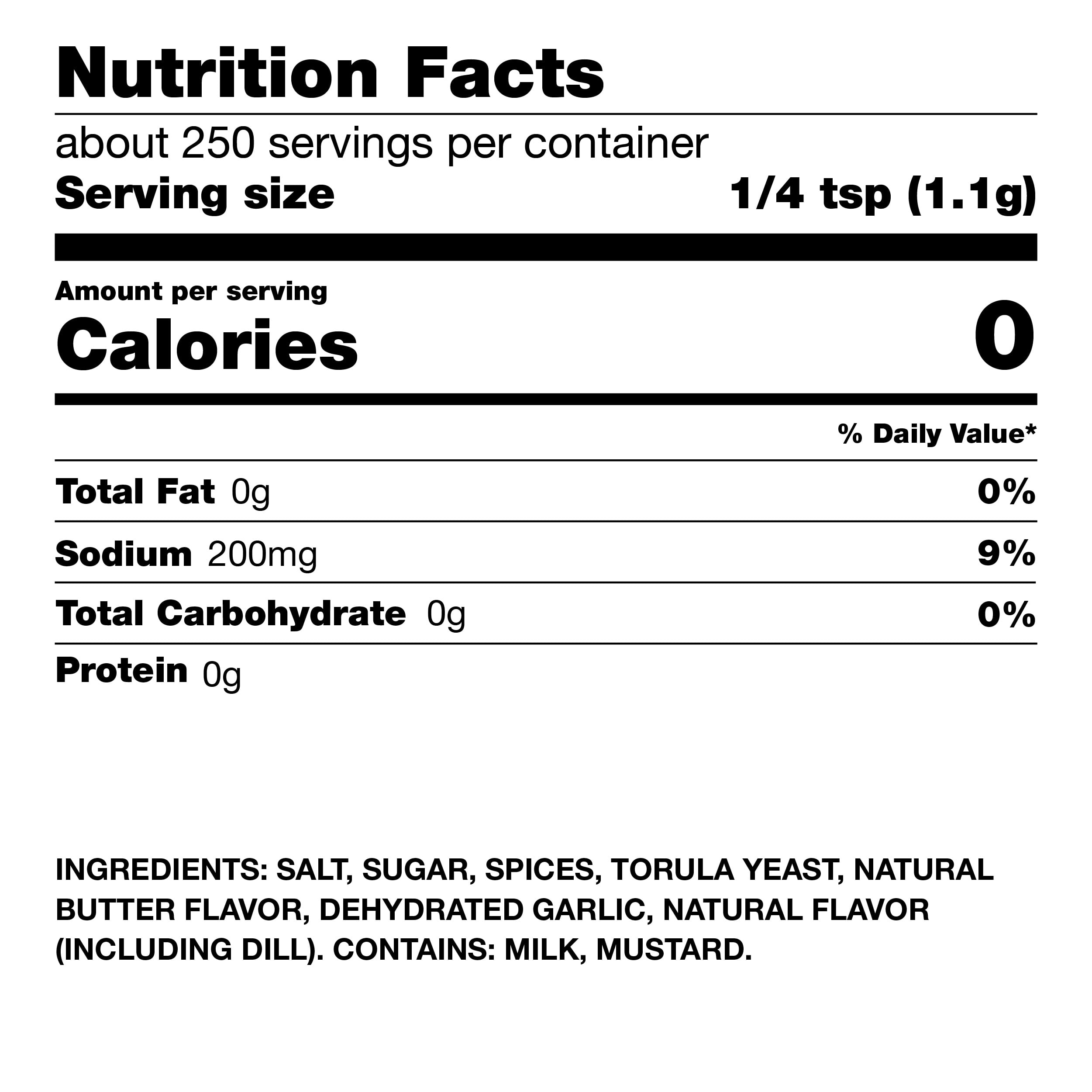 Blackstone Smash Burger Seasoning, Savory Spice Blend for Grilling (9.7 oz) m4r6t