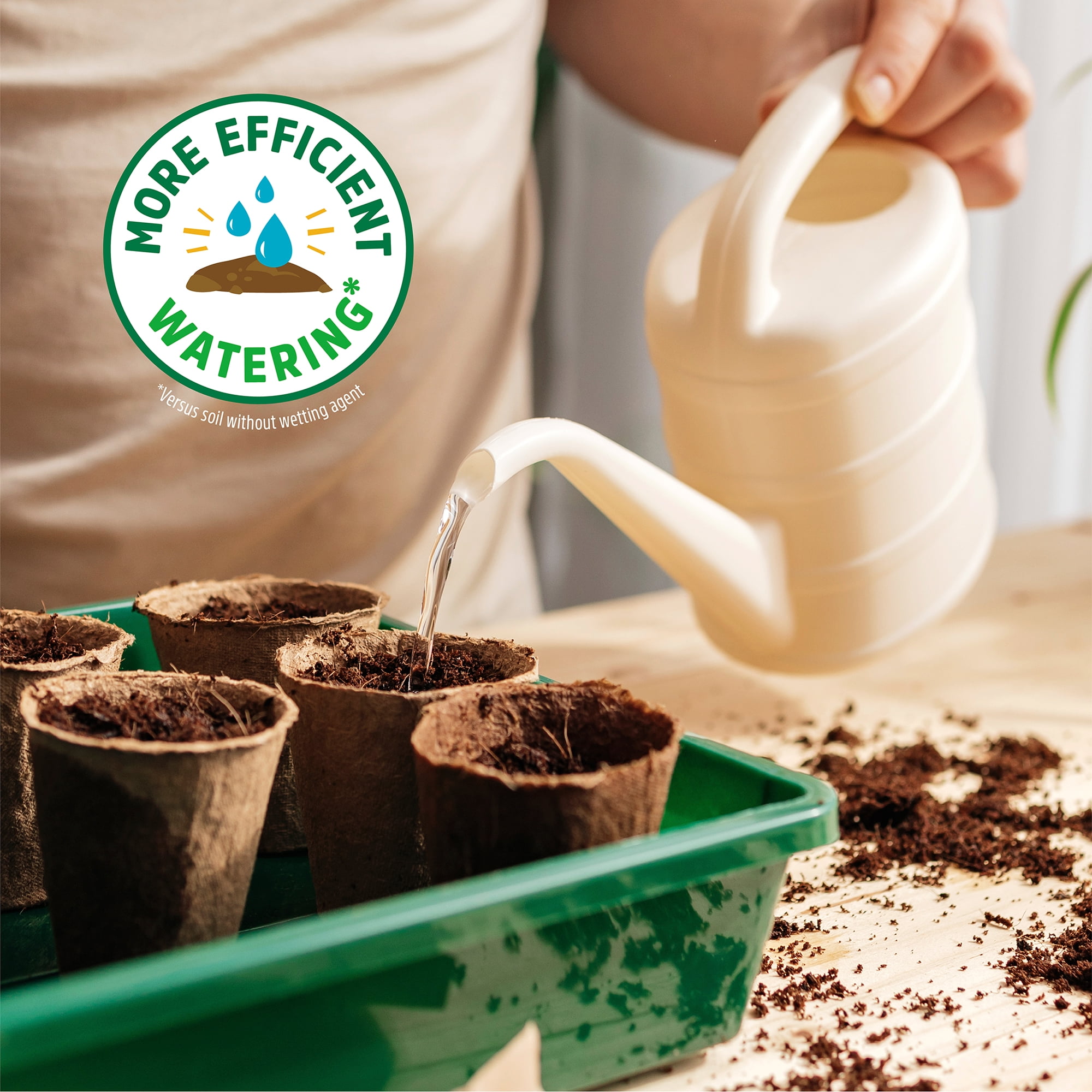 Back to the Roots Organic 3-in-1 Seed Starting Mix, Premium Soil Blend for Indoor and Outdoor Gardening (12 qt) k5mgu