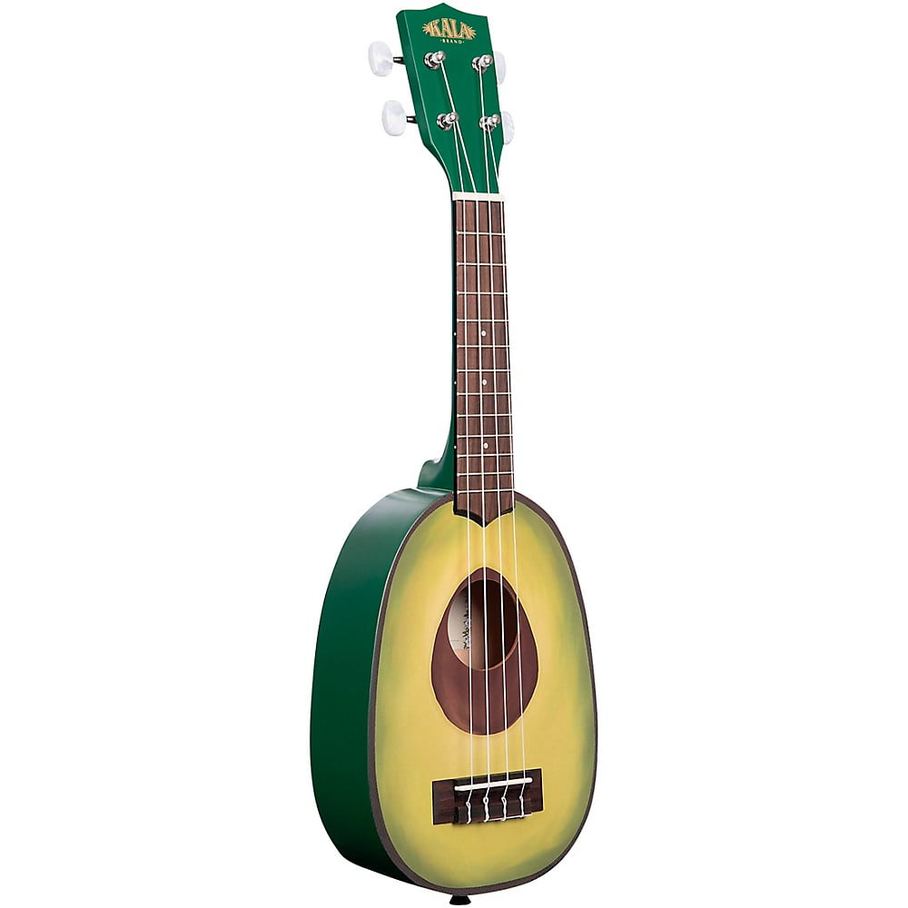 Kala Novelty Soprano Ukulele Guacalele (Avocado, 21 in) pe9vh