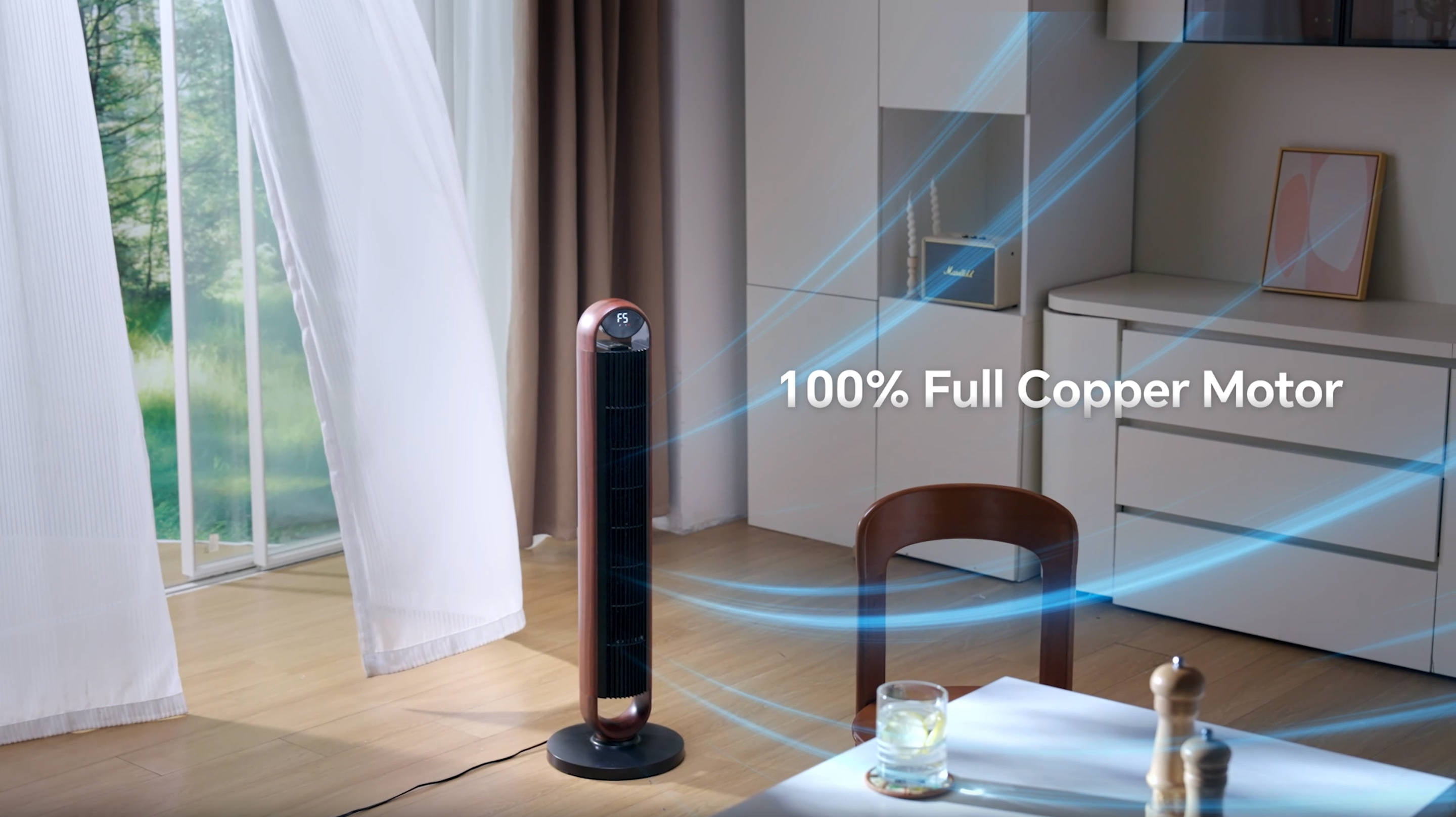 Better Homes & Gardens 40 in Oscillating Tower Fan with Remote Control (Black, 40 in) asraw