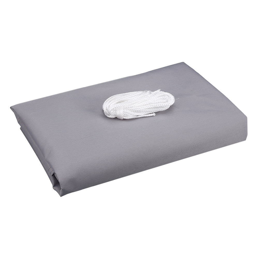 NEWEEN Rectangle Sun Shade Sail, UV Block Outdoor Patio Canopy with Durable D-Rings (Grey, 10 ft x 13 ft) z7qrq