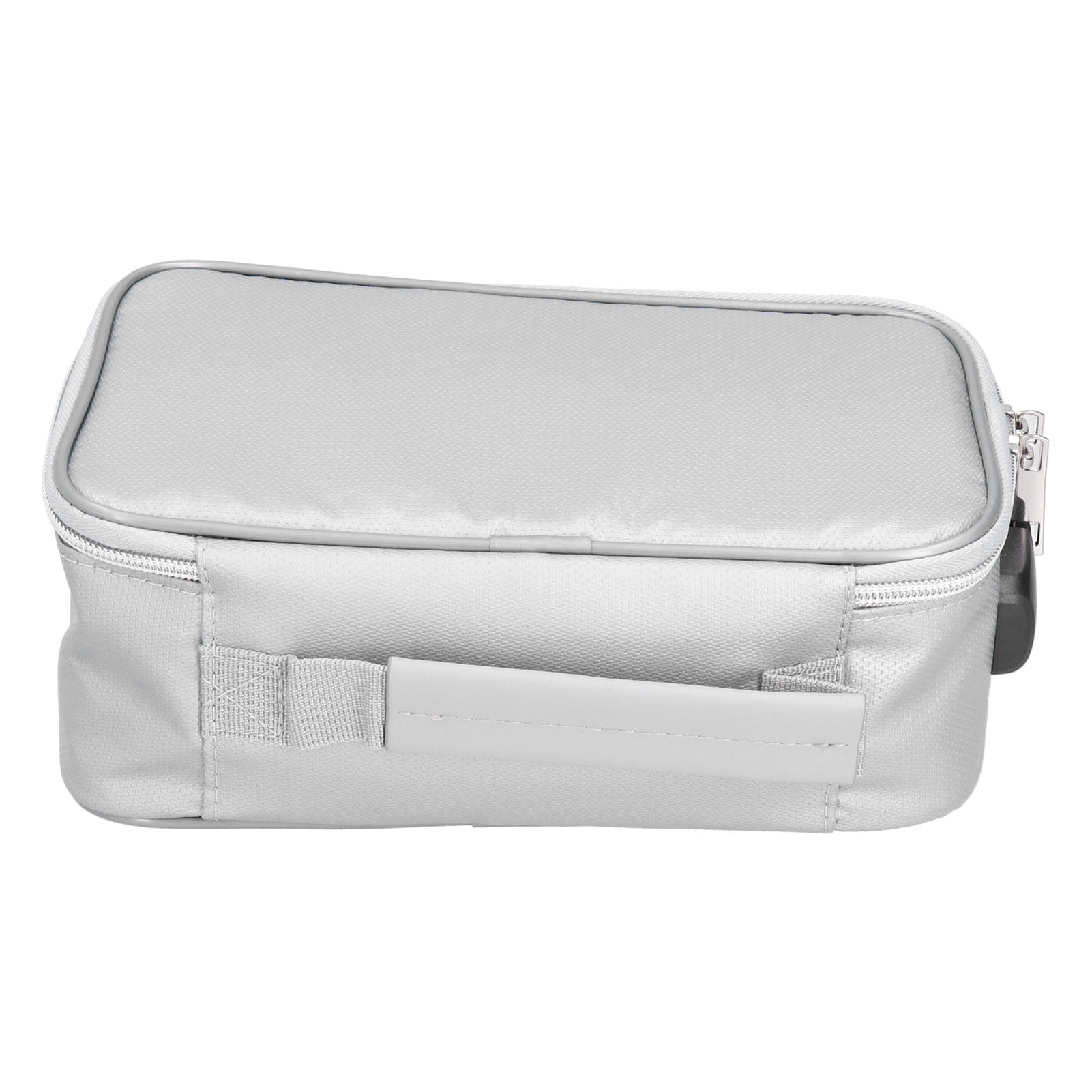 LYUMO Fireproof Document Storage Bag, Waterproof Zippered Security Pouch for Home Office and Travel (Silver, 9.4 x 5.5 x 2.8 in) l1l9i
