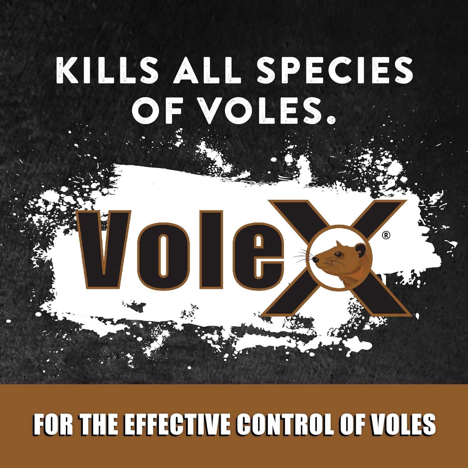 VoleX Vole Killer and Repellent Bait Pellets (Natural Mechanical Action, 8 oz) rzv69