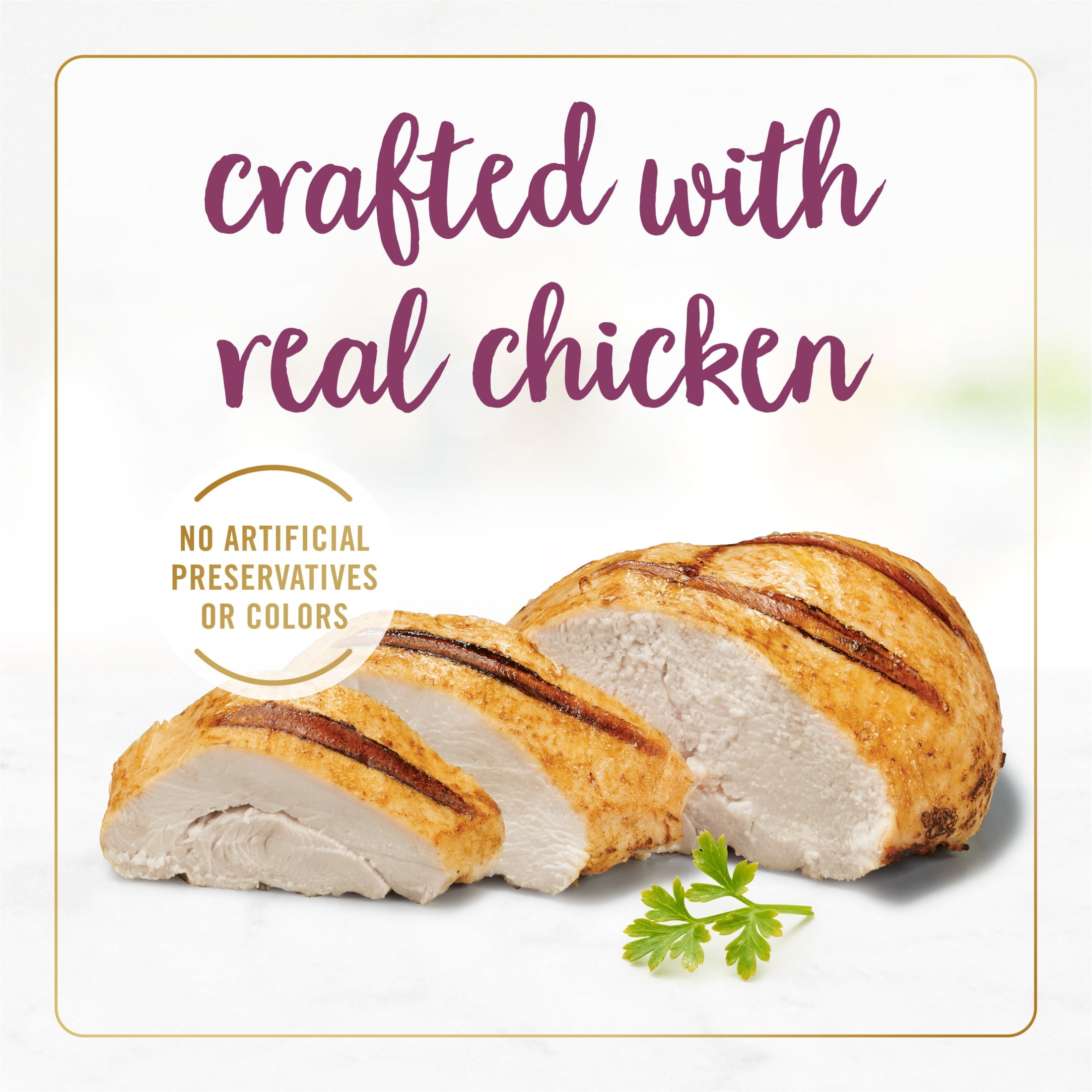 Fancy Feast Grilled Chicken Feast Wet Cat Food (Savory Gravy, 3 oz) 1iu65
