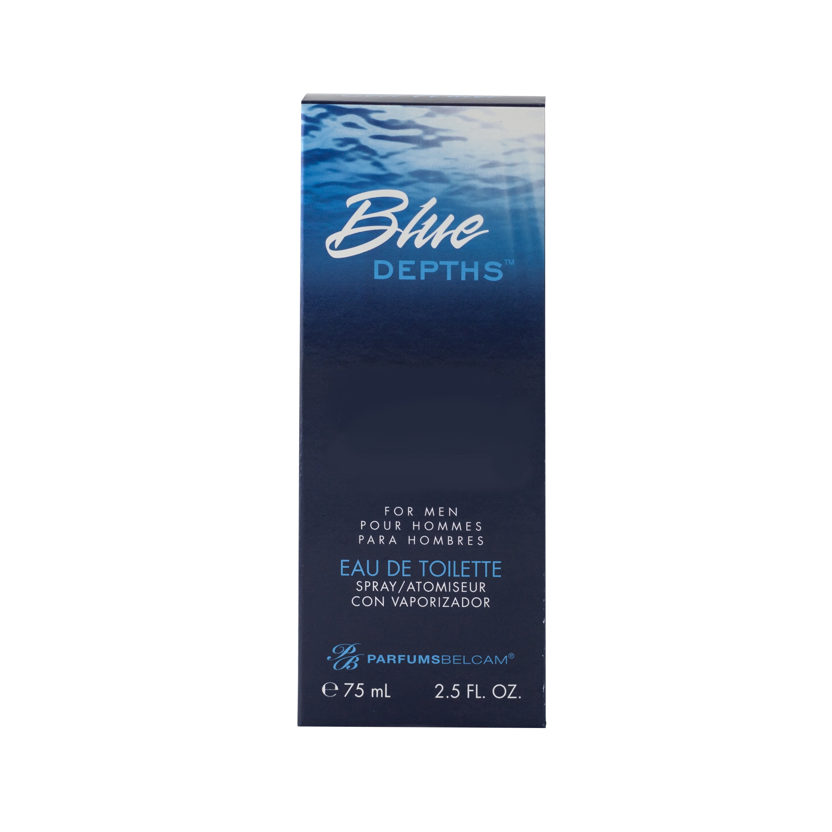 ParfumsBelcam Blue Depths Eau De Toilette Cologne for Men (Blue, 2.5 fl oz) c63zi