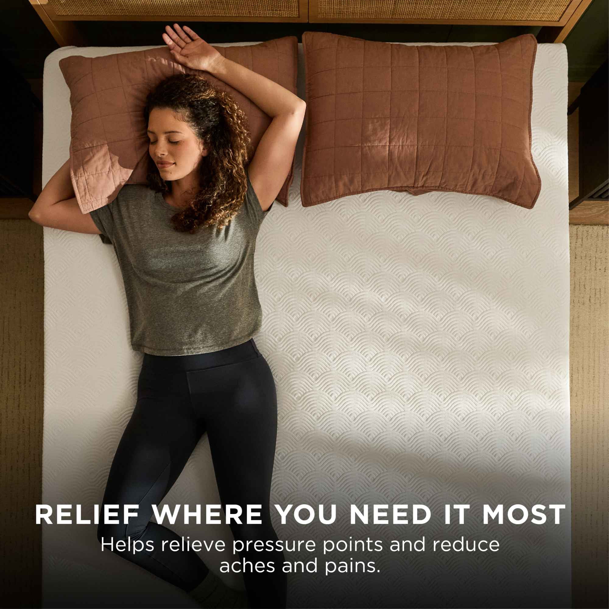 Tempur-Pedic Tempur-Cloud Mattress Topper, Pressure-Relieving Memory Foam (Twin, 2 in) j0aaj