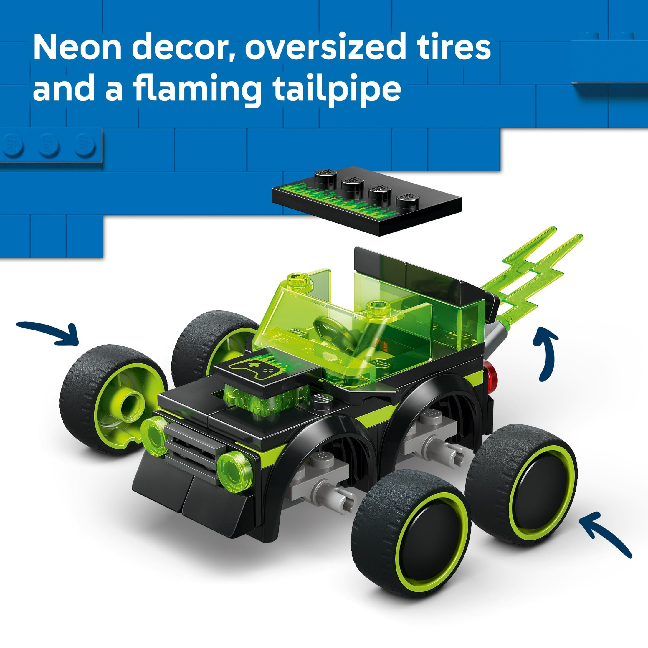 LEGO City Gaming Race Car Building Set with Minifigure (64 Pieces) ggper
