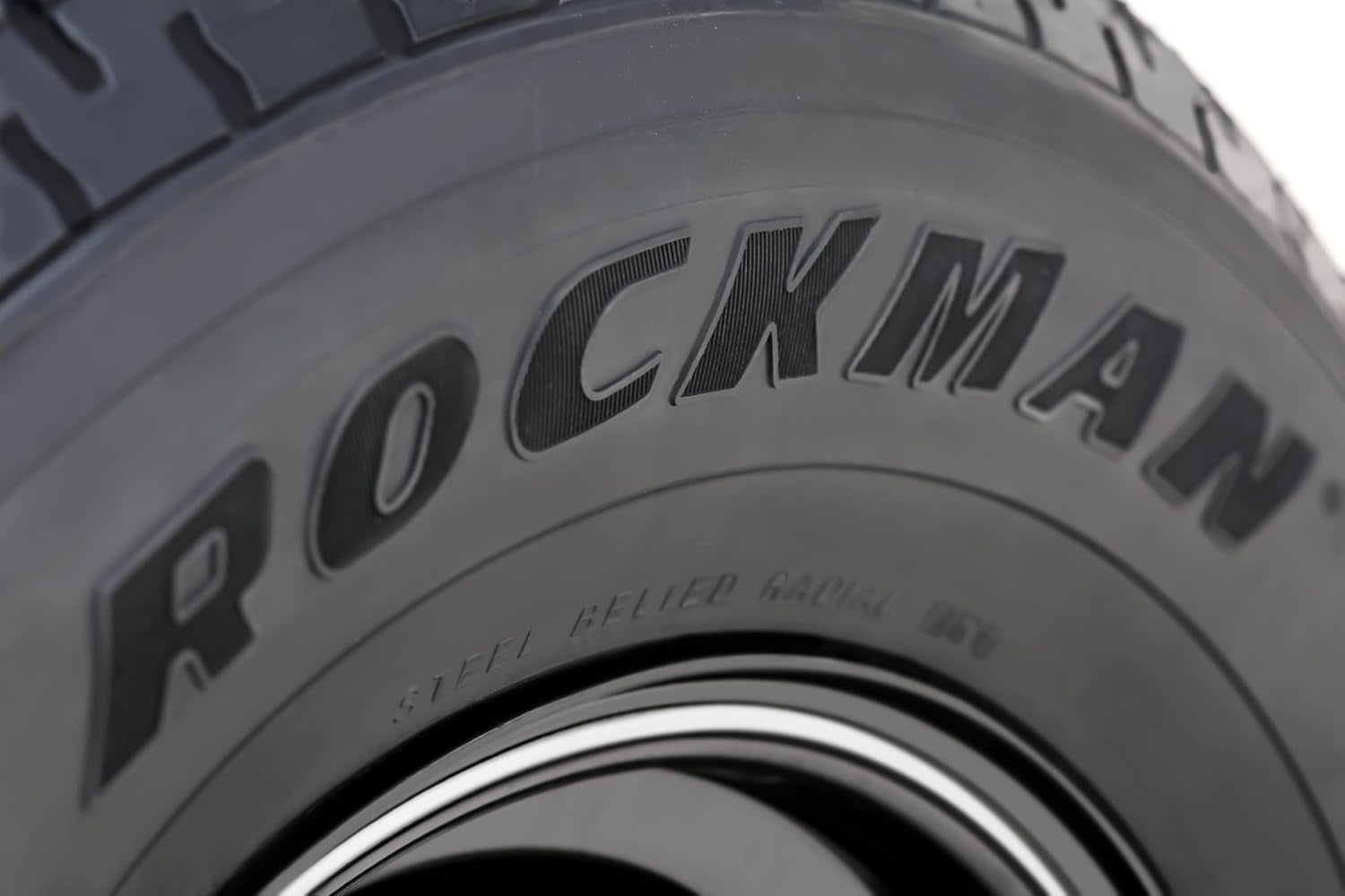 ROCKMAN ST175/80R13 Trailer Tire and Wheel Assembly (Silver, 2-Pack) vfwbo