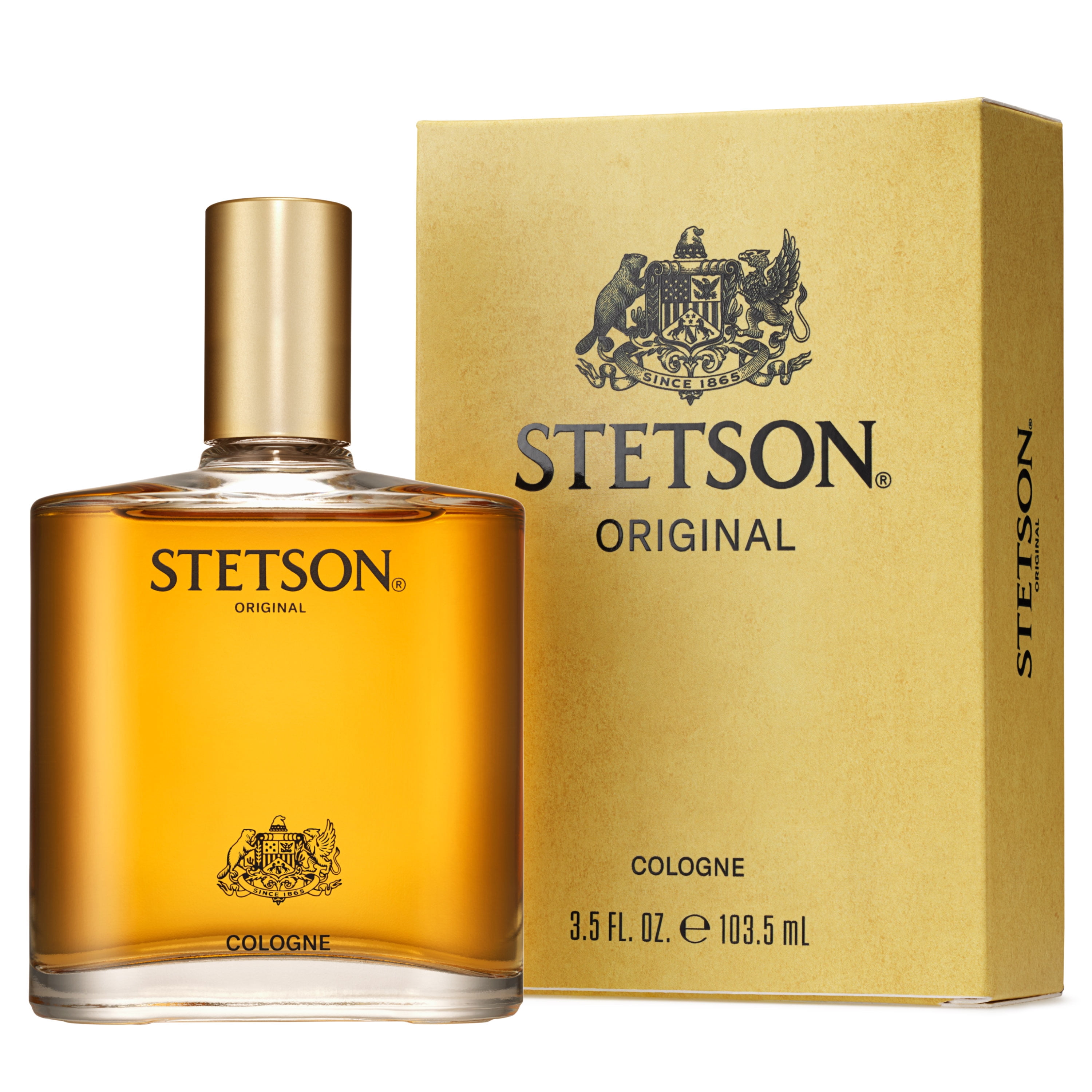 Stetson Original Eau de Cologne for Men, Classic Woody Musk Fragrance (3.5 fl oz) d5tn2