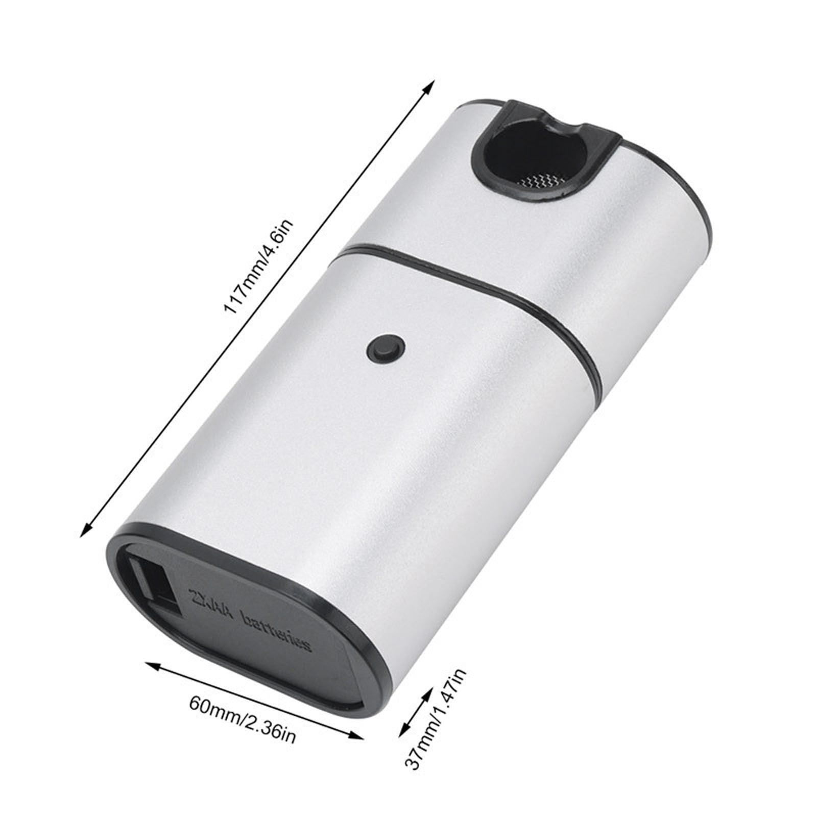 VALSEEL Portable Cold Smoke Generator for BBQ Grills and Smokers (Silver, 8 in) 7qbz8