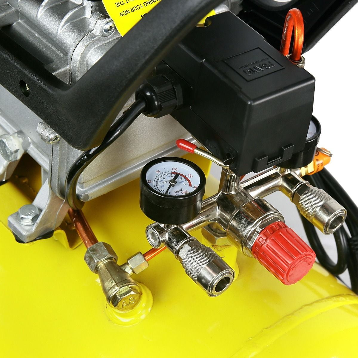 STARK USA 10 Gallon Ultra Quiet Portable Air Compressor, 3.5HP Oil-Lubricated Electric Power Tool (10 Gallon) b7xkg
