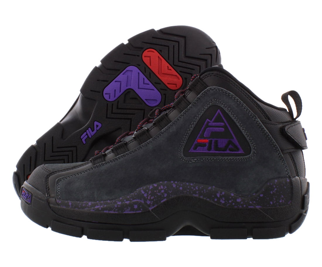 FILA Grant Hill 2 Outdoor Mens Basketball Shoes (Black/Purple, 8.5) vkuog