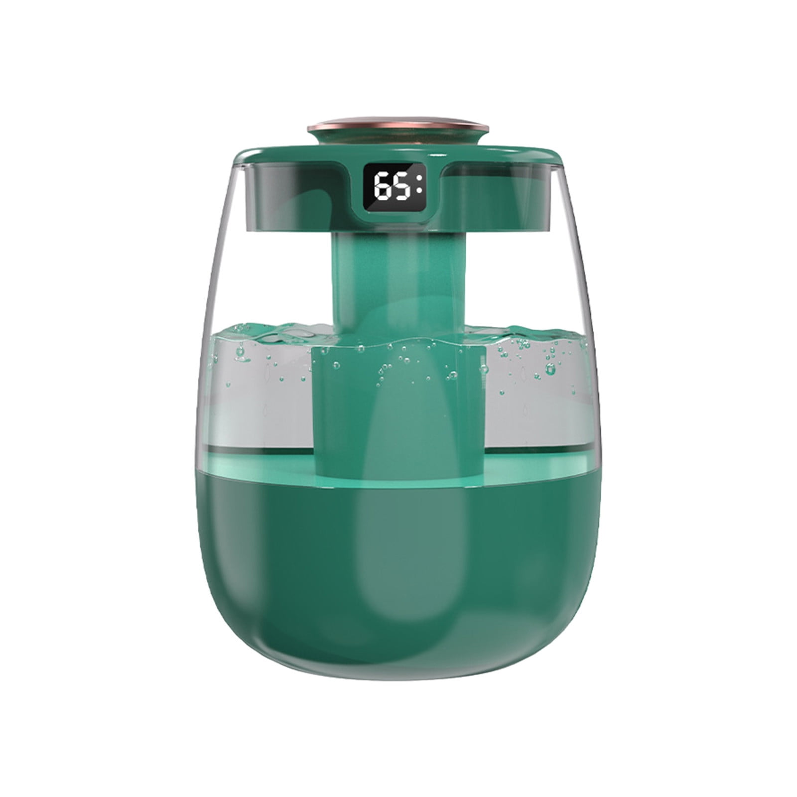 XEOVHV Ultrasonic Cool Mist Humidifier for Bedroom and Nursery, Top Fill Air Purifying Design (Green, 67.6 fl oz) z32j9